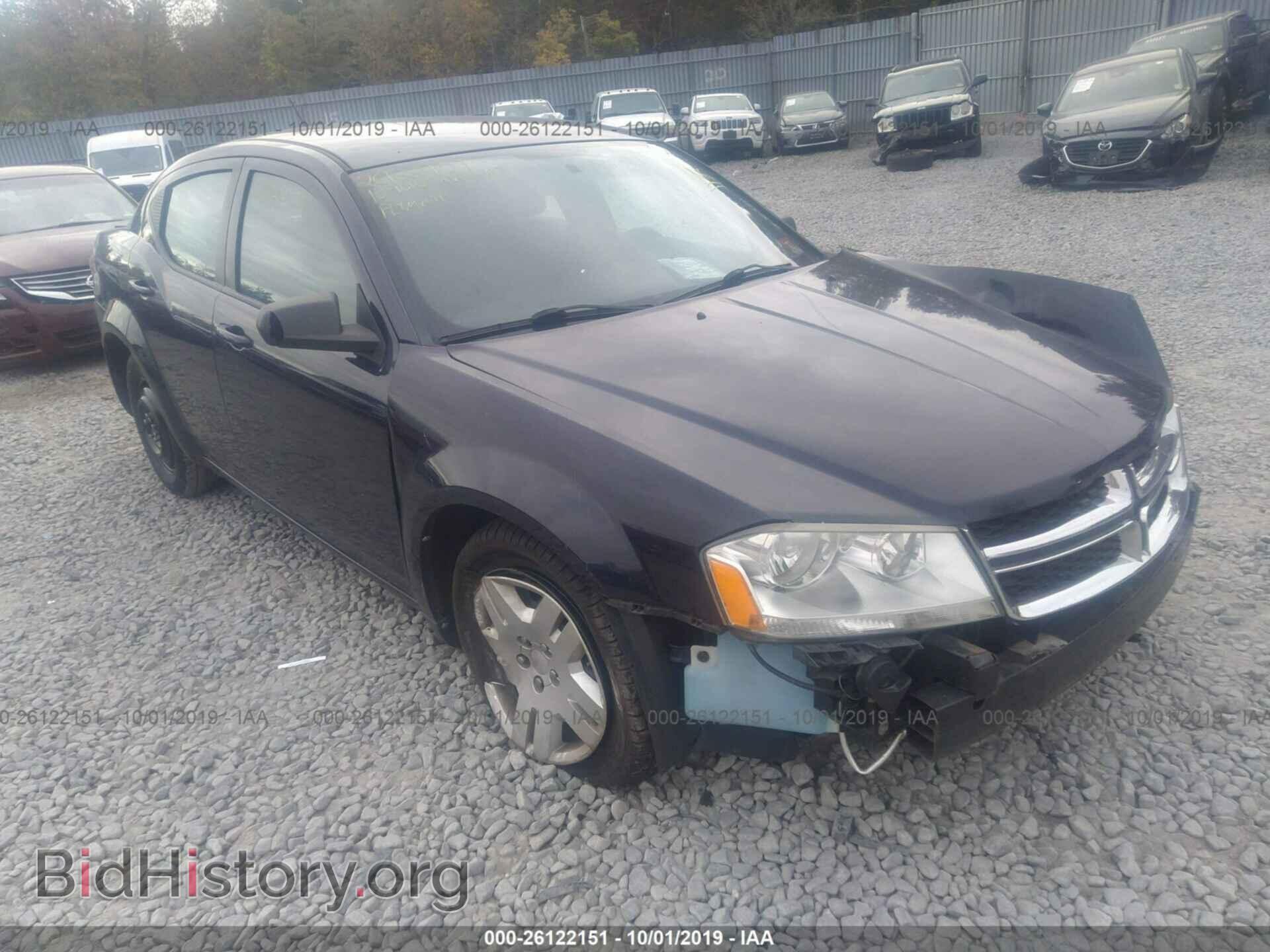 Photo 1C3CDZAG4DN769129 - DODGE AVENGER 2013