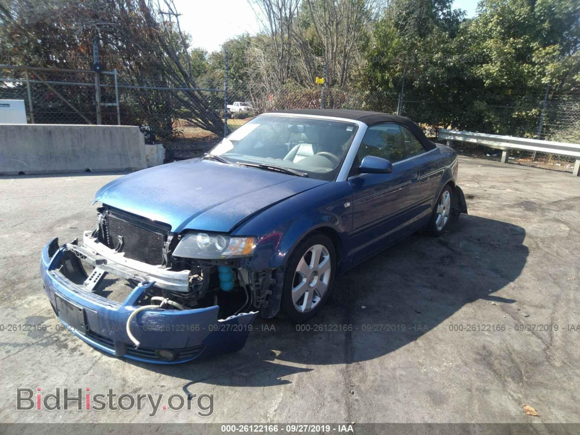 2005 AUDI A4 - VIN: WAUDT48H25K018518 - Фото 2