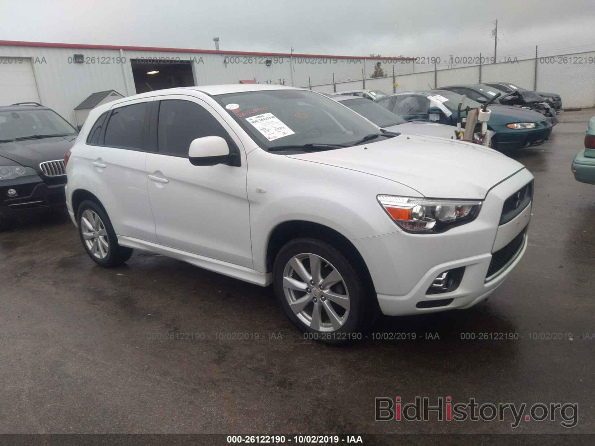 Photo JA4AR4AU0CZ003672 - MITSUBISHI OUTLANDER SPORT 2012