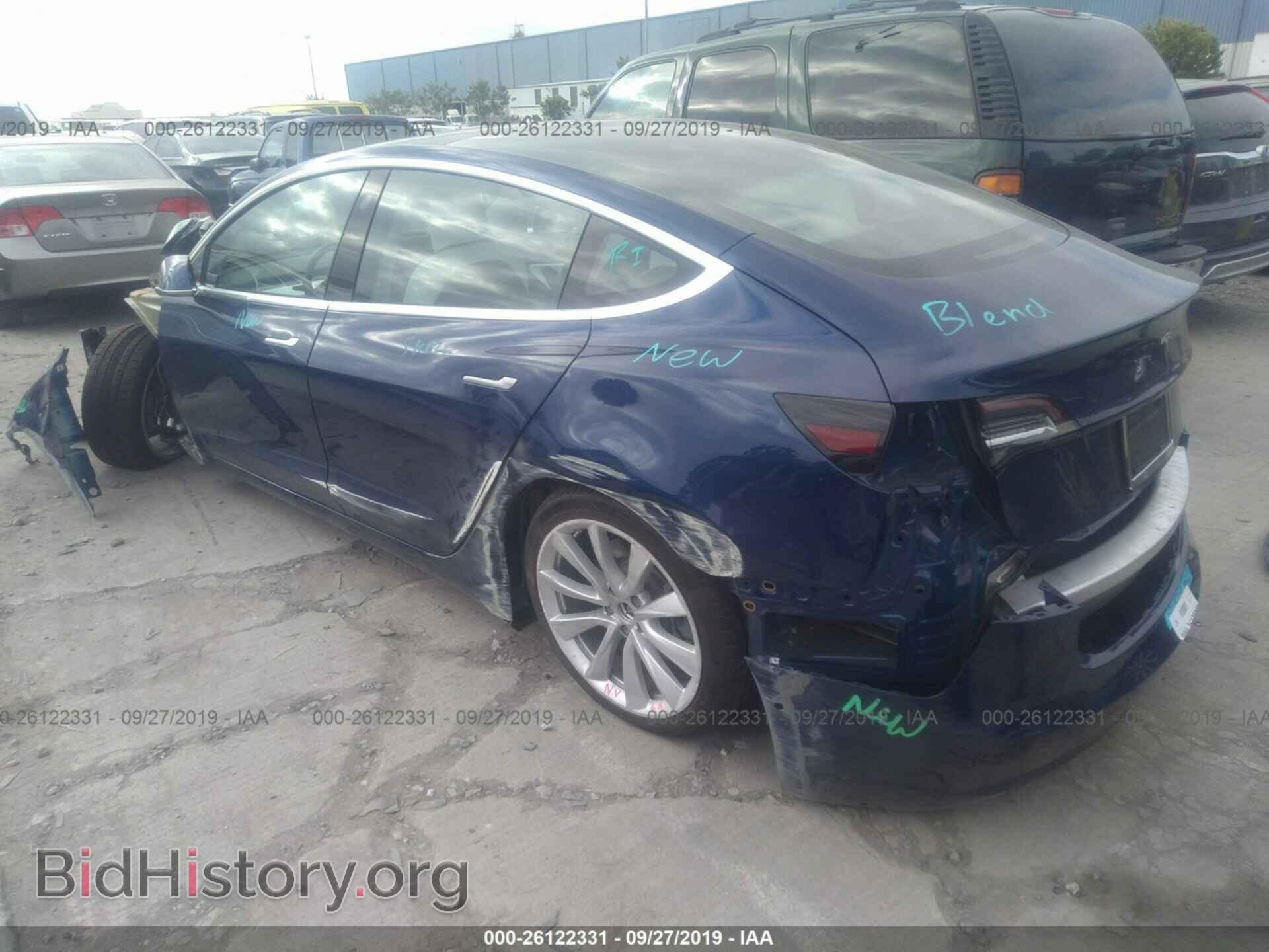 2019 TESLA MODEL 3 - VIN: 5YJ3E1EA0KF302575 - Photo 3