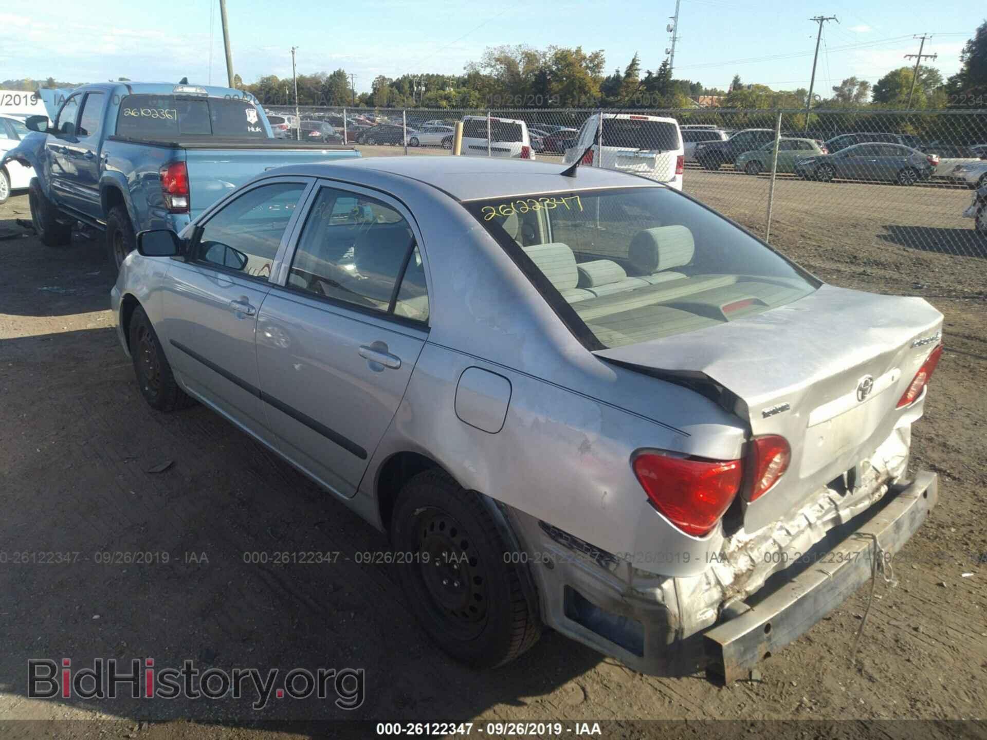2007 TOYOTA COROLLA - VIN: 2T1BR32E87C722356 - Фото 3