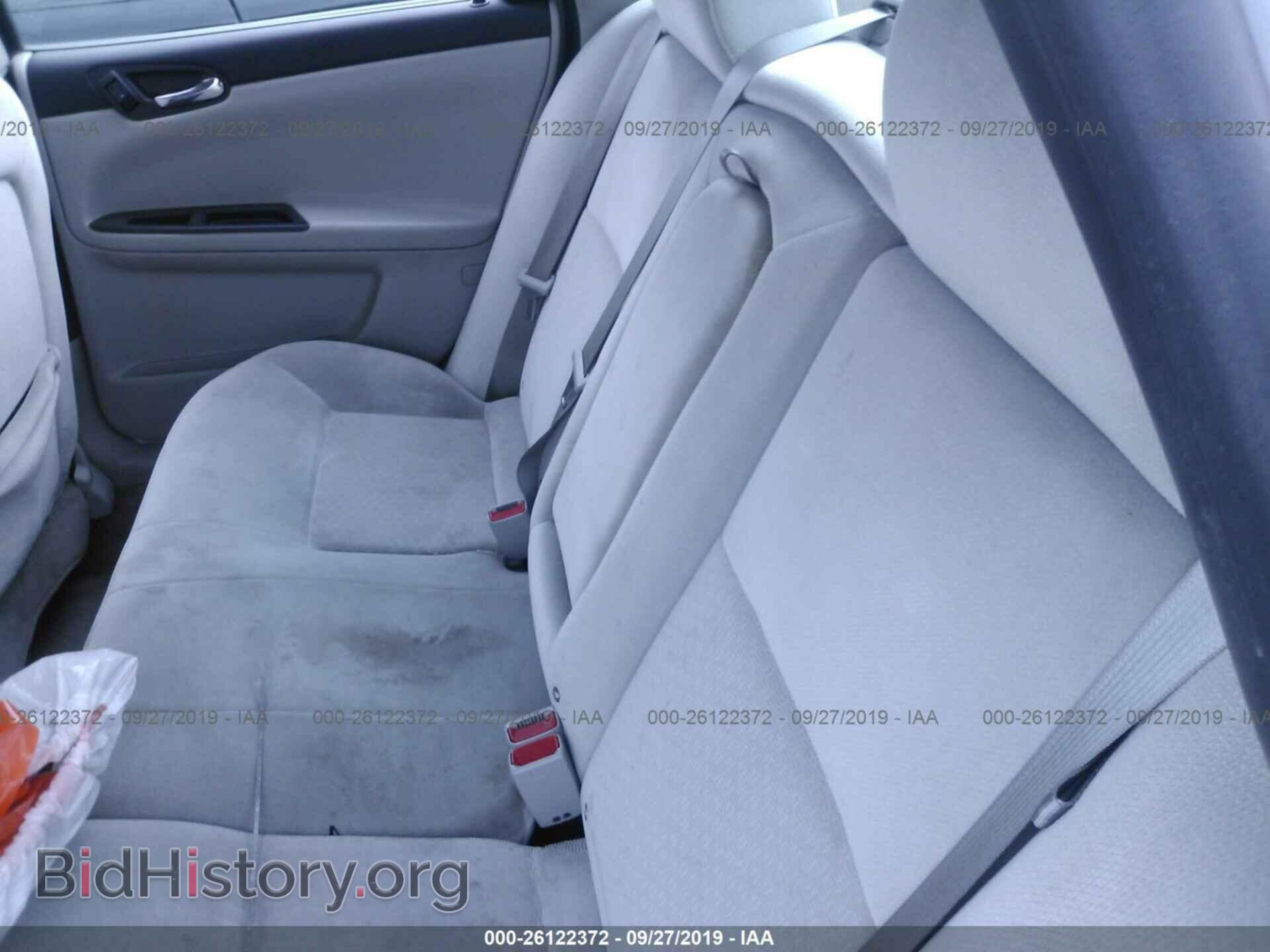 2012 CHEVROLET IMPALA - VIN: 2G1WG5E3XC1137762 - Фото 8