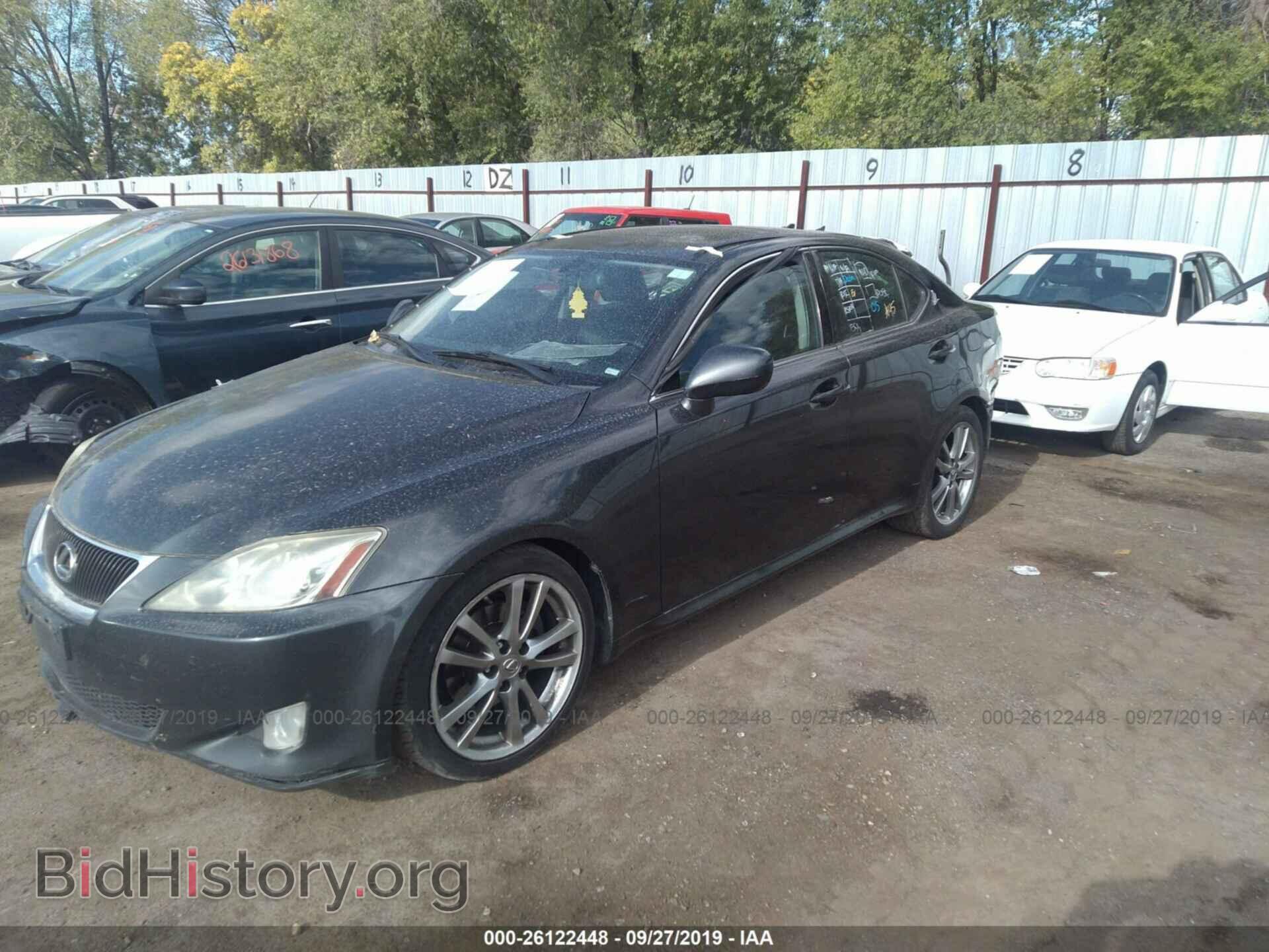 2008 LEXUS IS - VIN: JTHBK262682082483 - Фото 2