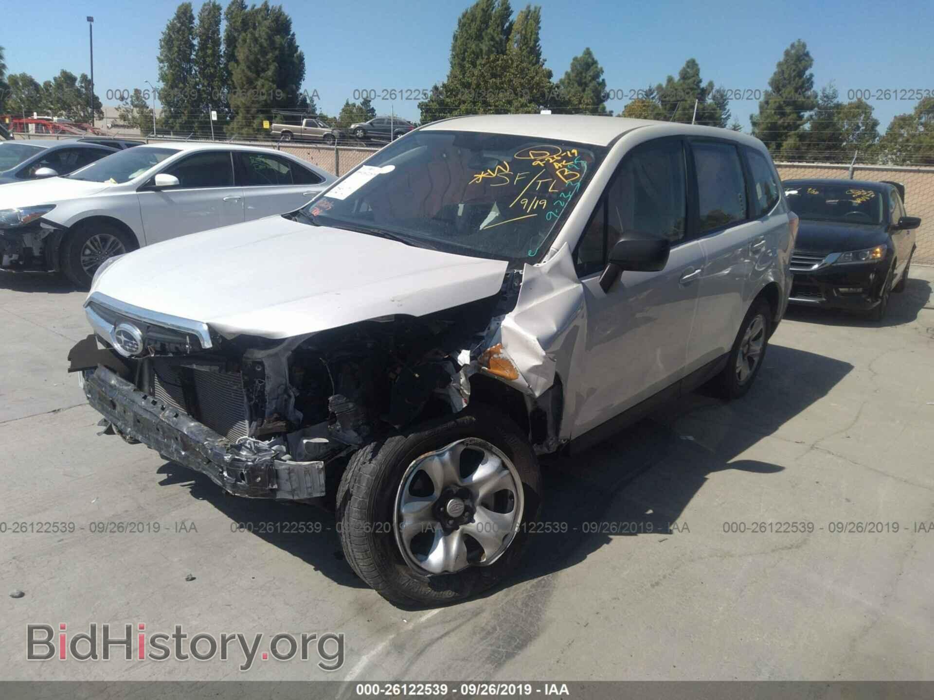 2014 SUBARU FORESTER - VIN: JF2SJAAC1EH450416 - Фото 2