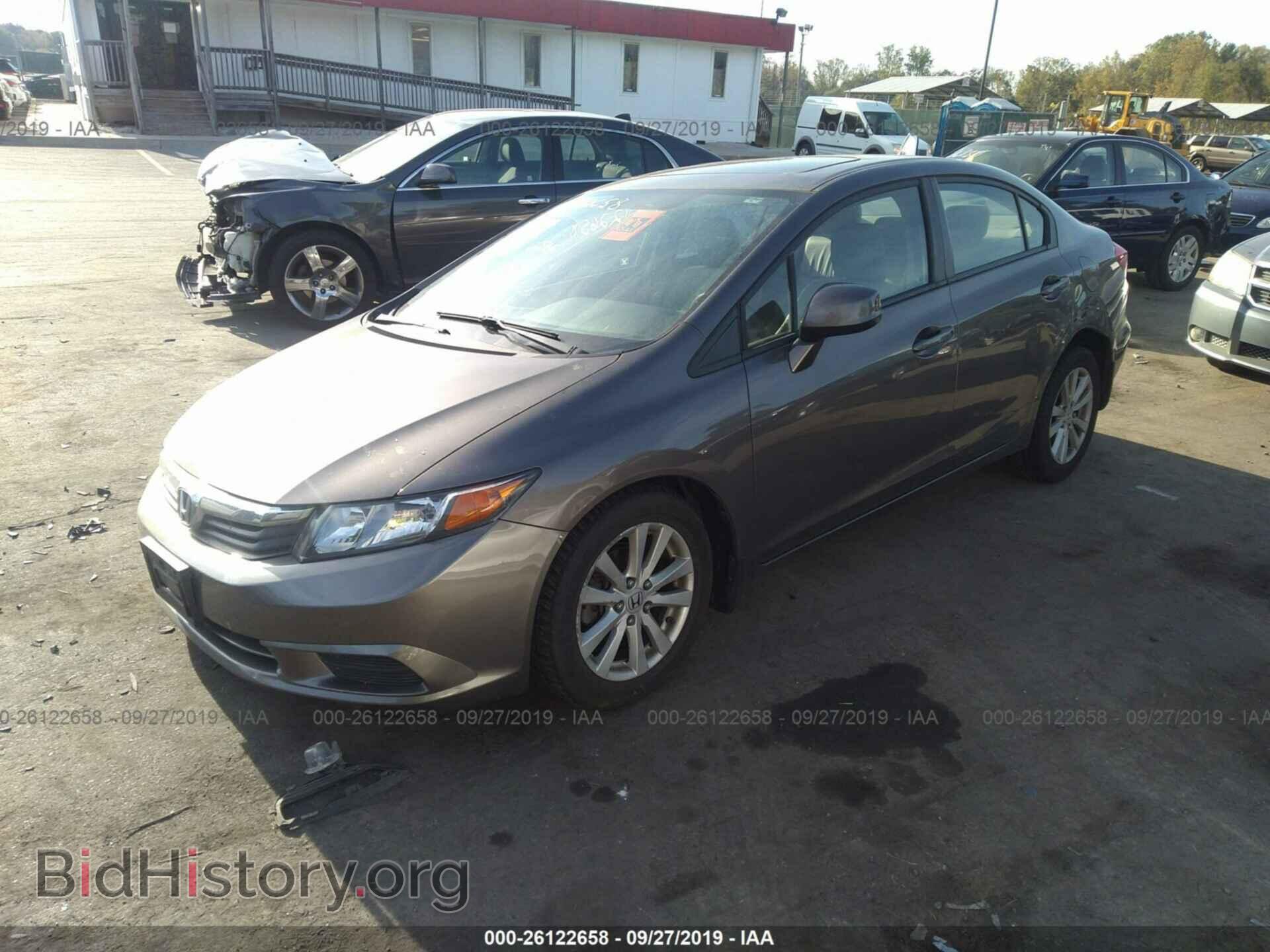 2012 HONDA CIVIC - VIN: 19XFB2F96CE071379 - Photo 2