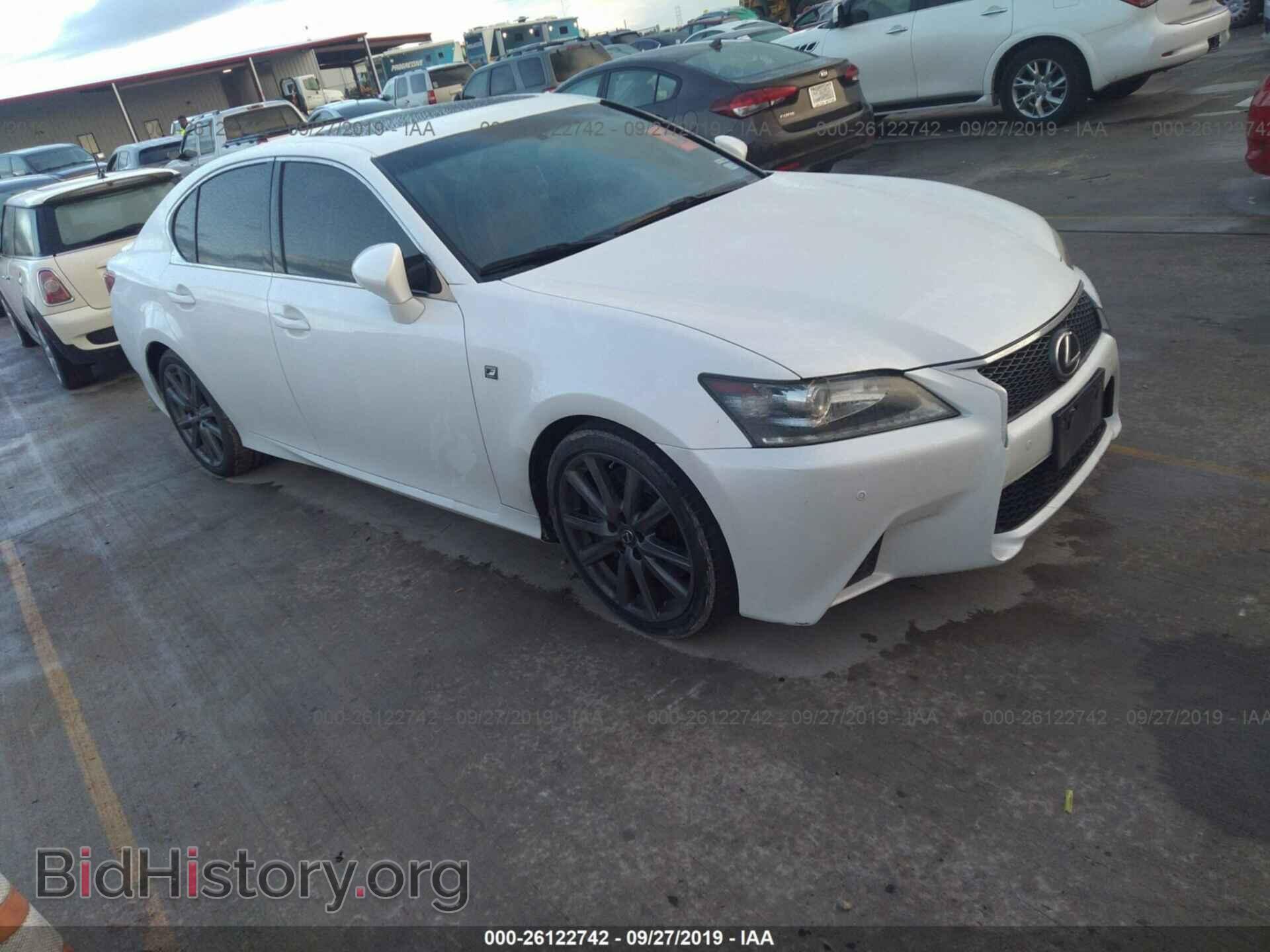 Photo JTHBE1BL9D5015899 - LEXUS GS 2013