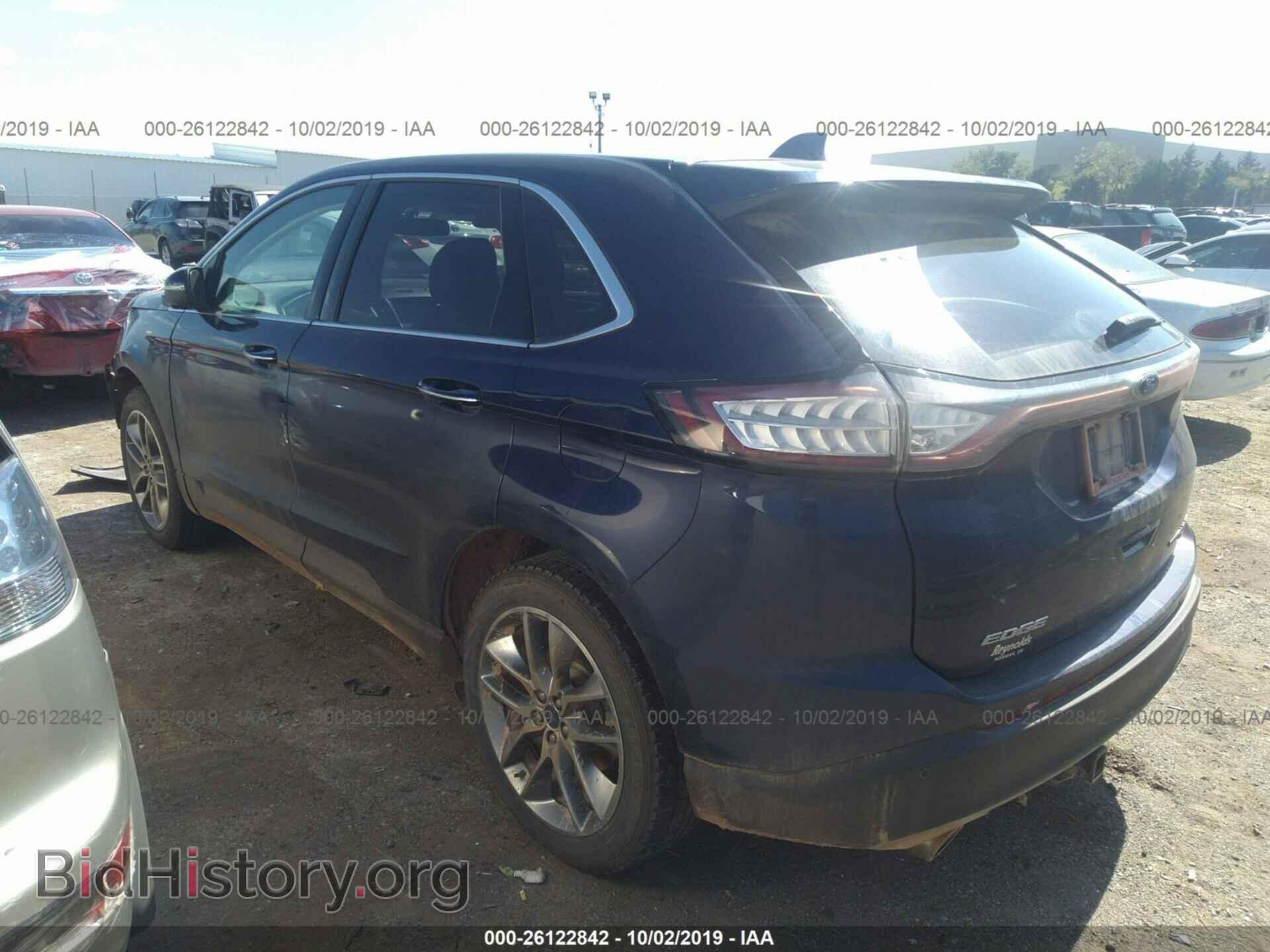 2016 FORD EDGE - VIN: 2FMPK3K99GBC42120 - Photo 3