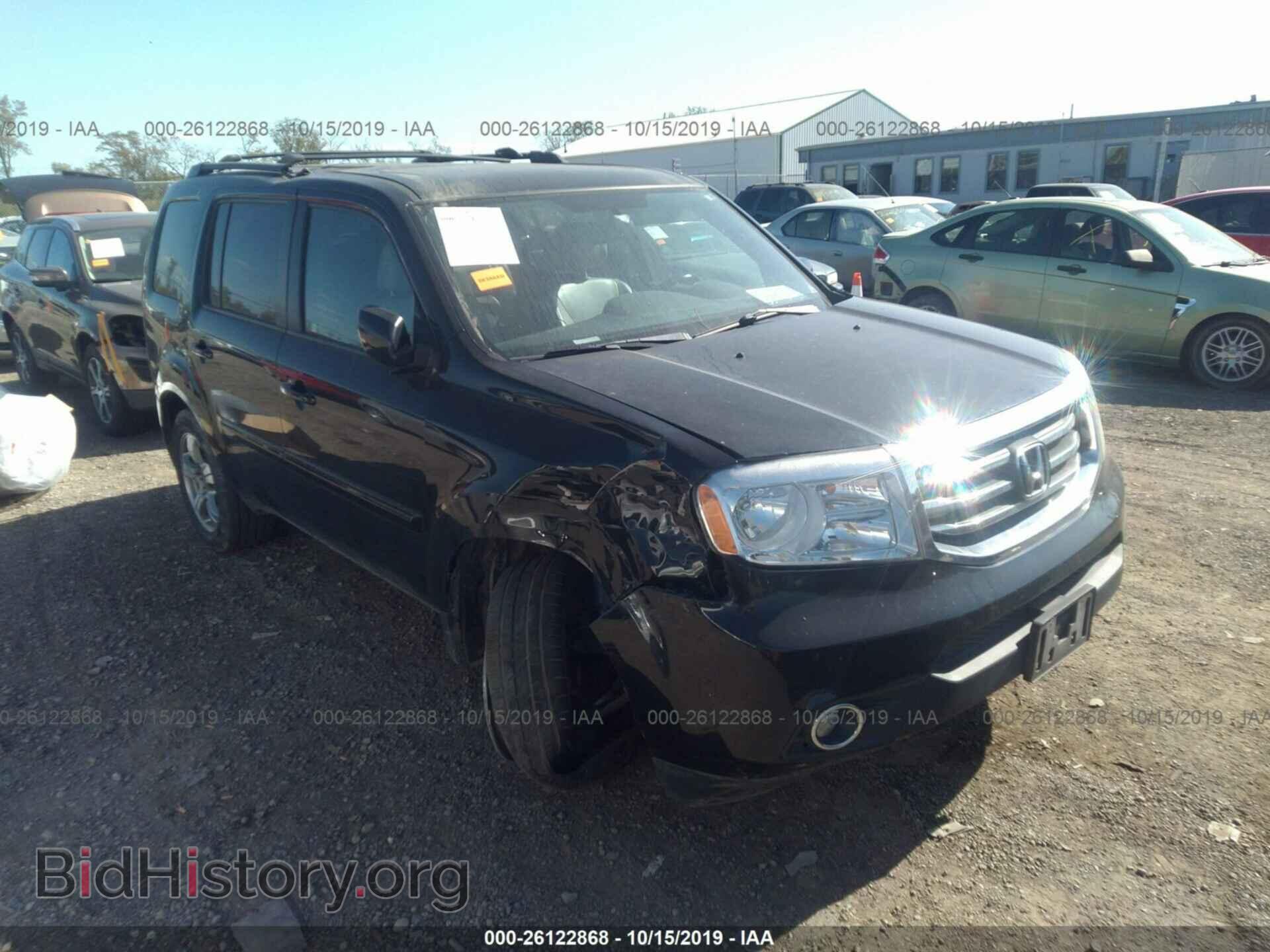 Фотография 5FNYF4H57DB012274 - HONDA PILOT 2013