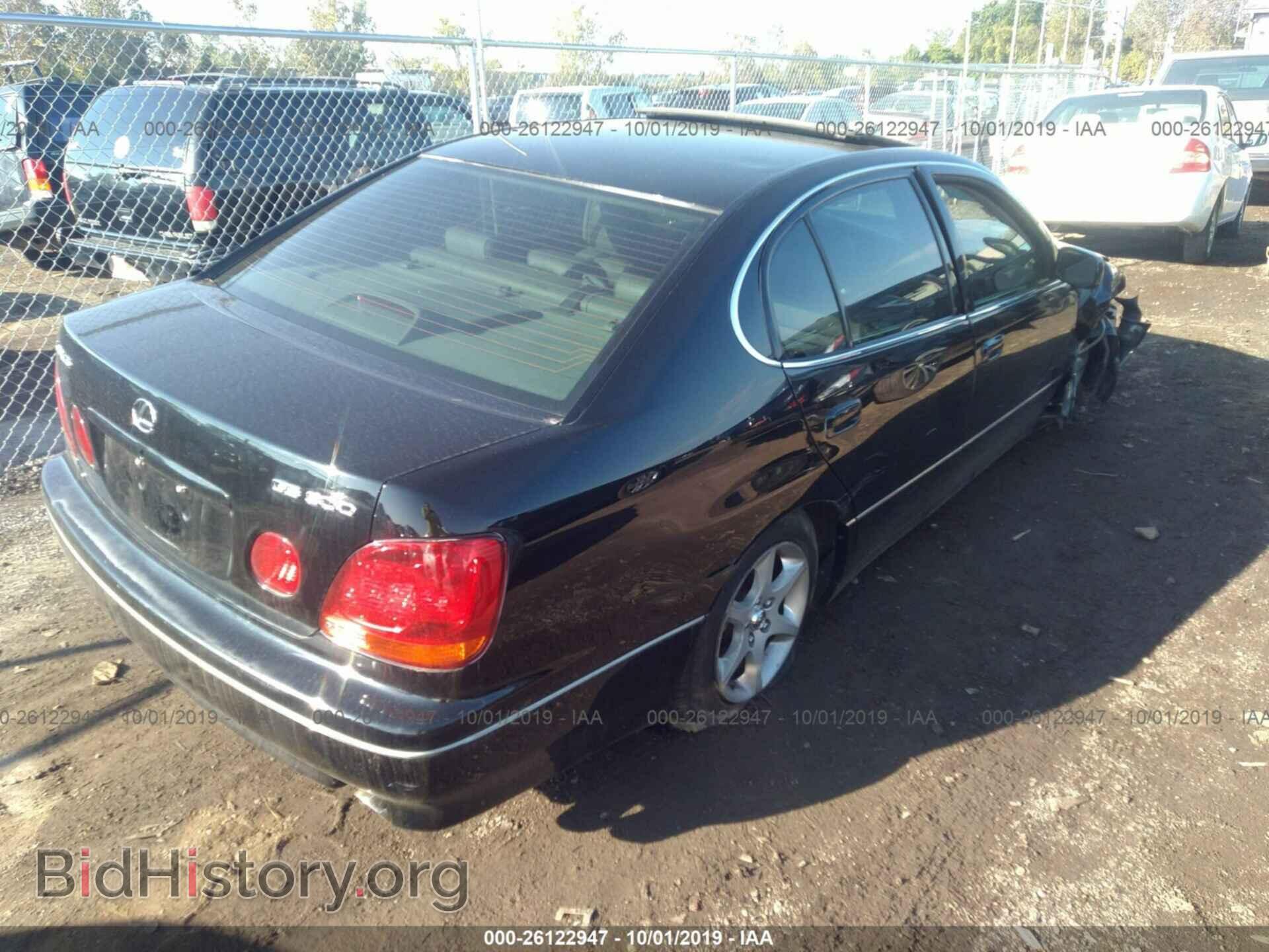 2001 LEXUS GS - VIN: JT8BD69SX10125656 - Фото 4