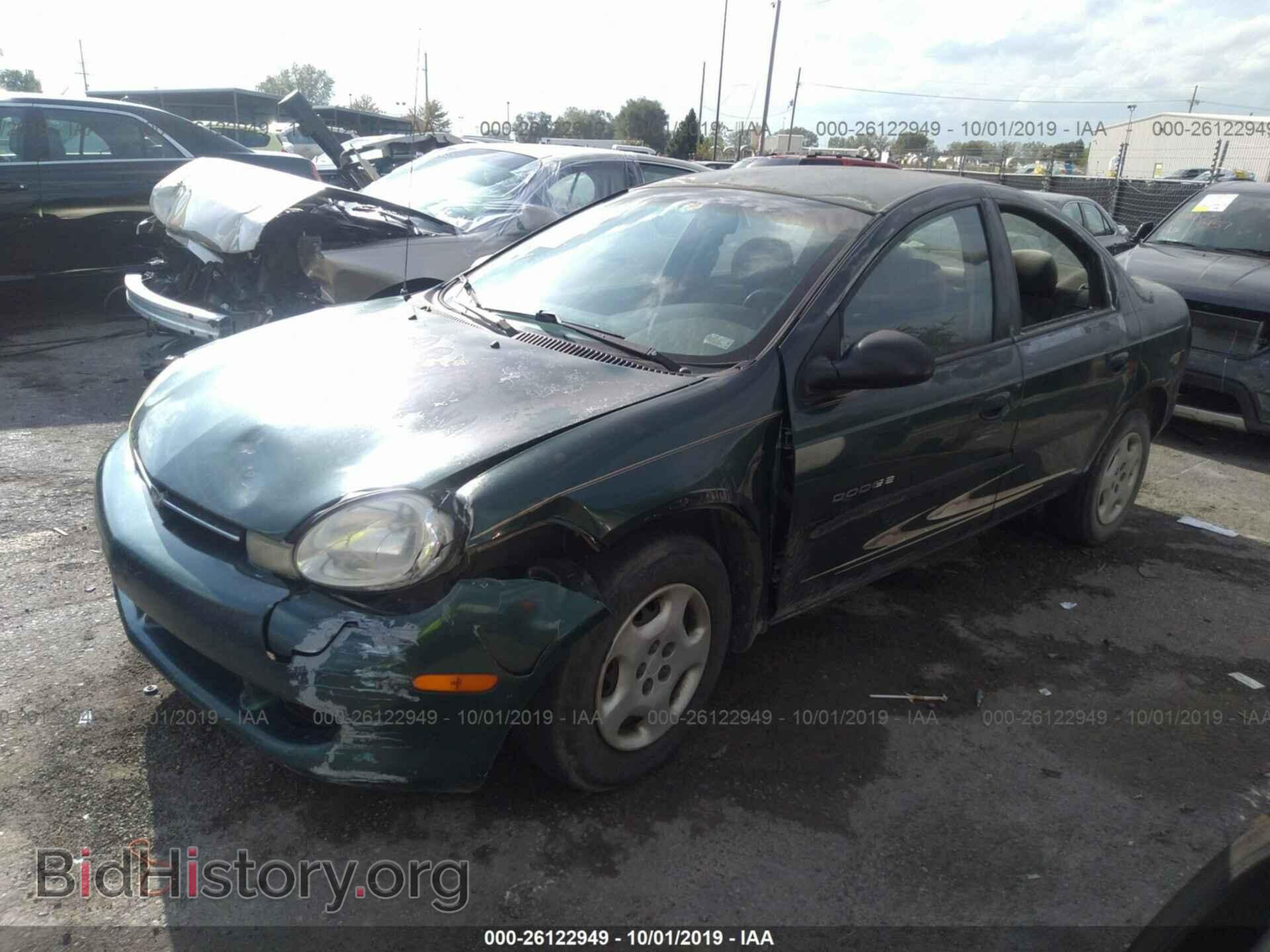 2000 DODGE NEON - VIN: 1B3ES46C1YD663754 - Фото 2