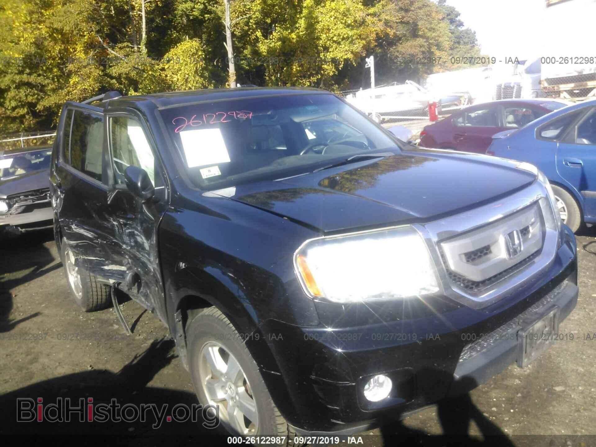 Фотография 5FNYF4H57BB105728 - HONDA PILOT 2011
