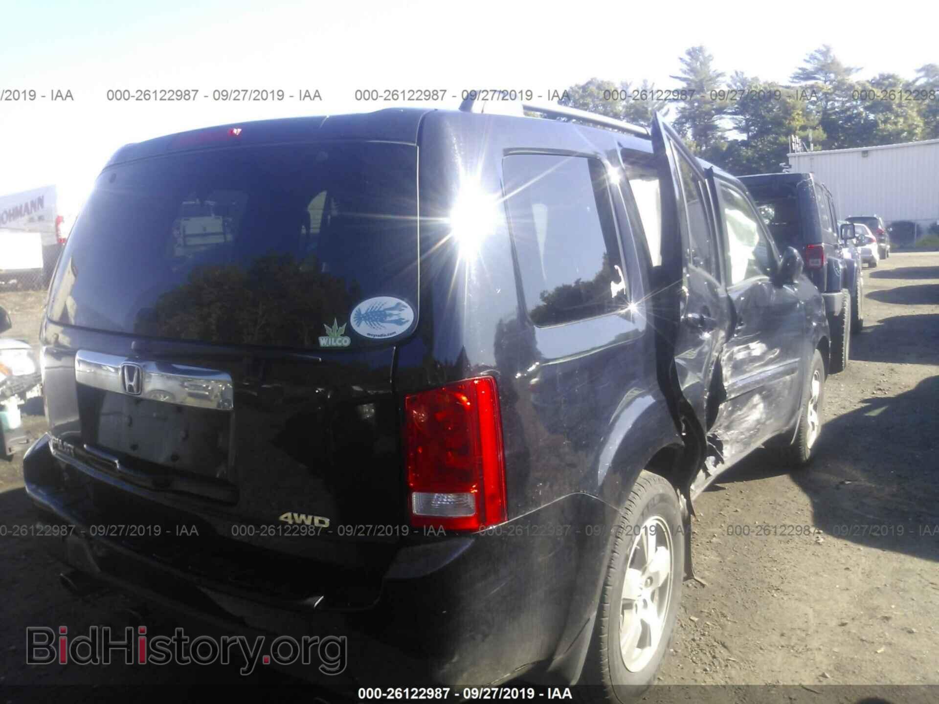 2011 HONDA PILOT - VIN: 5FNYF4H57BB105728 - Фото 4
