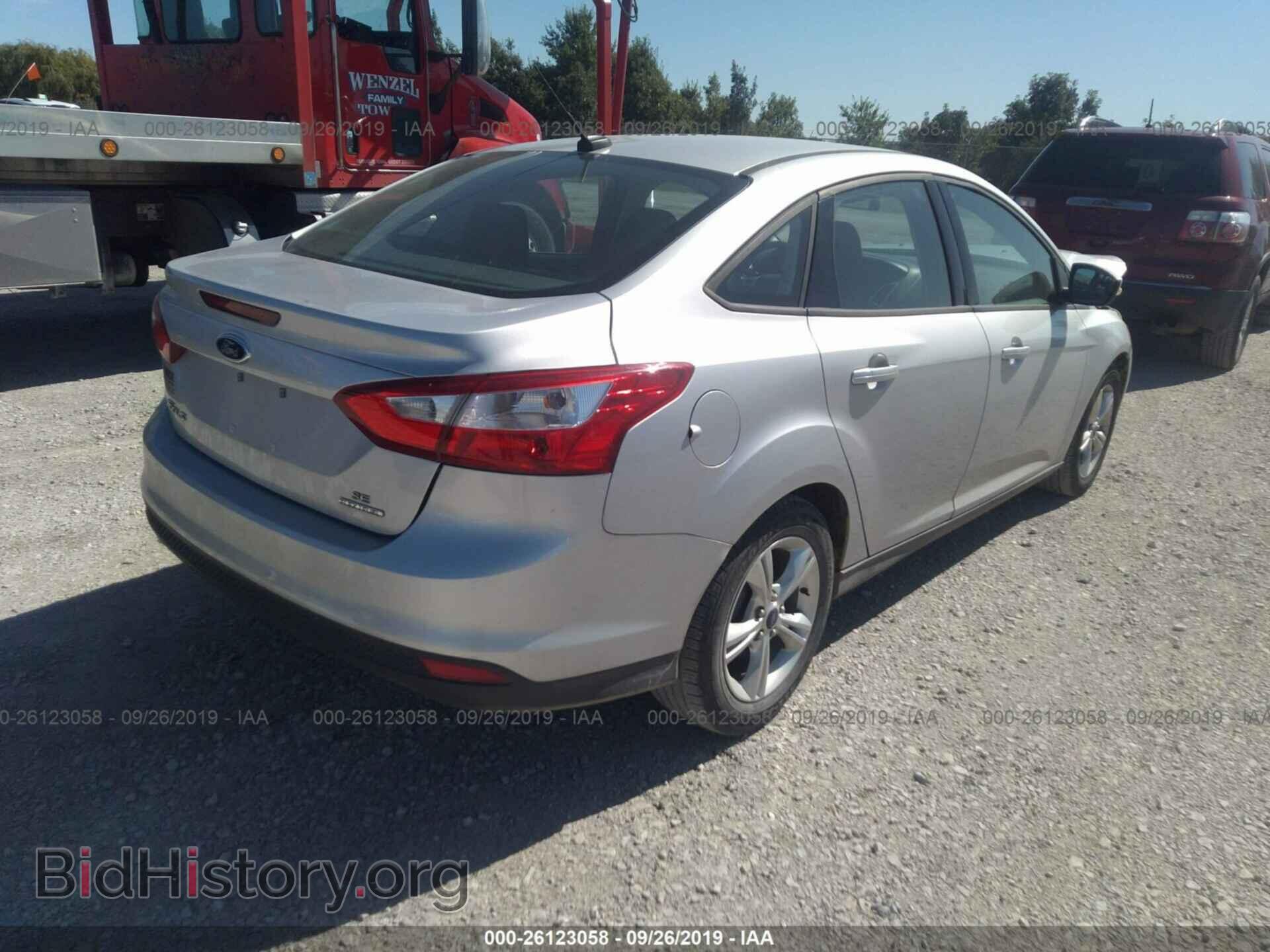 2013 FORD FOCUS - VIN: 1FADP3F25DL122094 - Фото 4