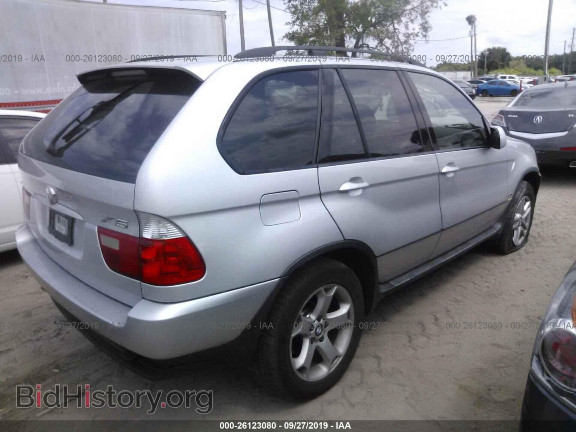 2005 BMW X5 - VIN: 5UXFA13585LY12686 - Фото 4
