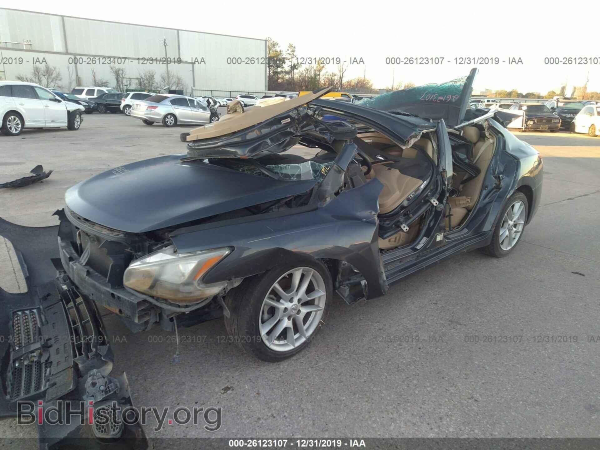 2011 NISSAN MAXIMA - VIN: 1N4AA5APXBC807997 - Фото 2