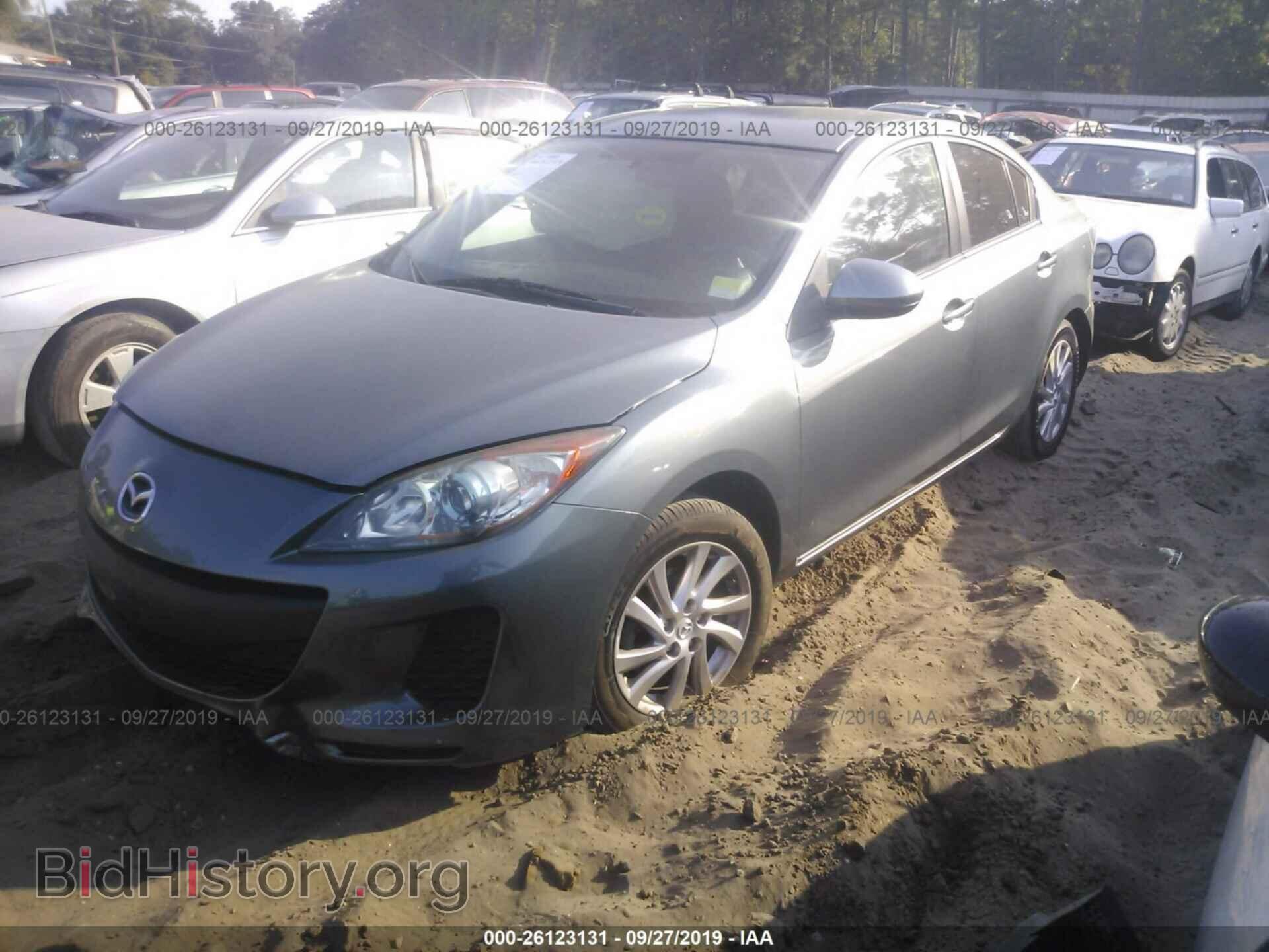 2012 MAZDA 3 - VIN: JM1BL1V74C1665669 - Фото 2