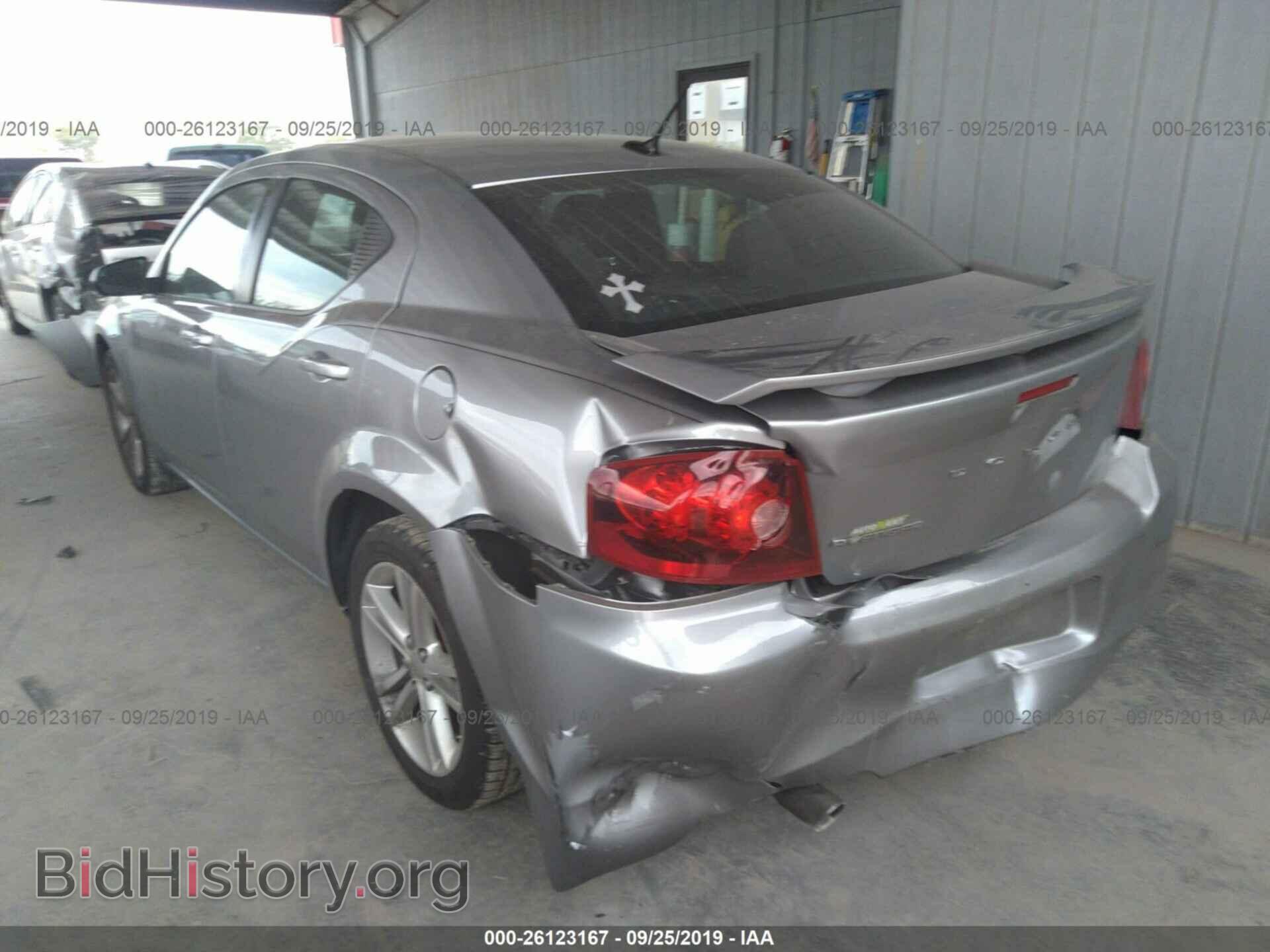 2013 DODGE AVENGER - VIN: 1C3CDZAG5DN549143 - Фото 3