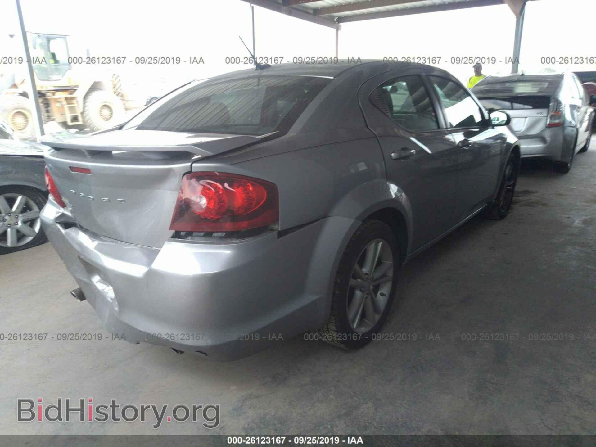 2013 DODGE AVENGER - VIN: 1C3CDZAG5DN549143 - Фото 4