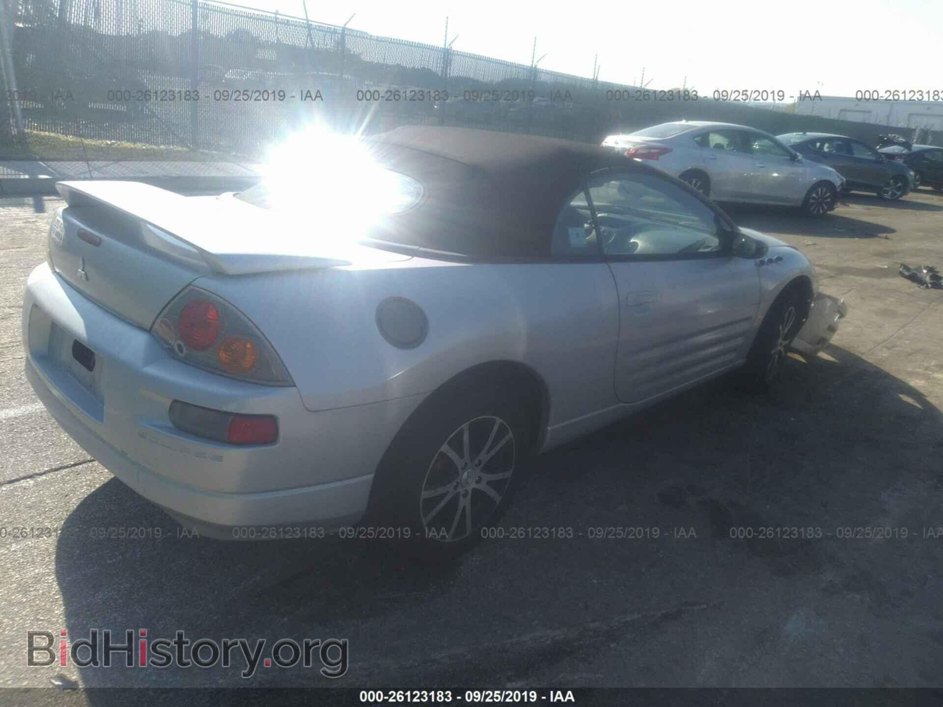 2003 MITSUBISHI ECLIPSE - VIN: 4A3AE45G53E099647 - Photo 4