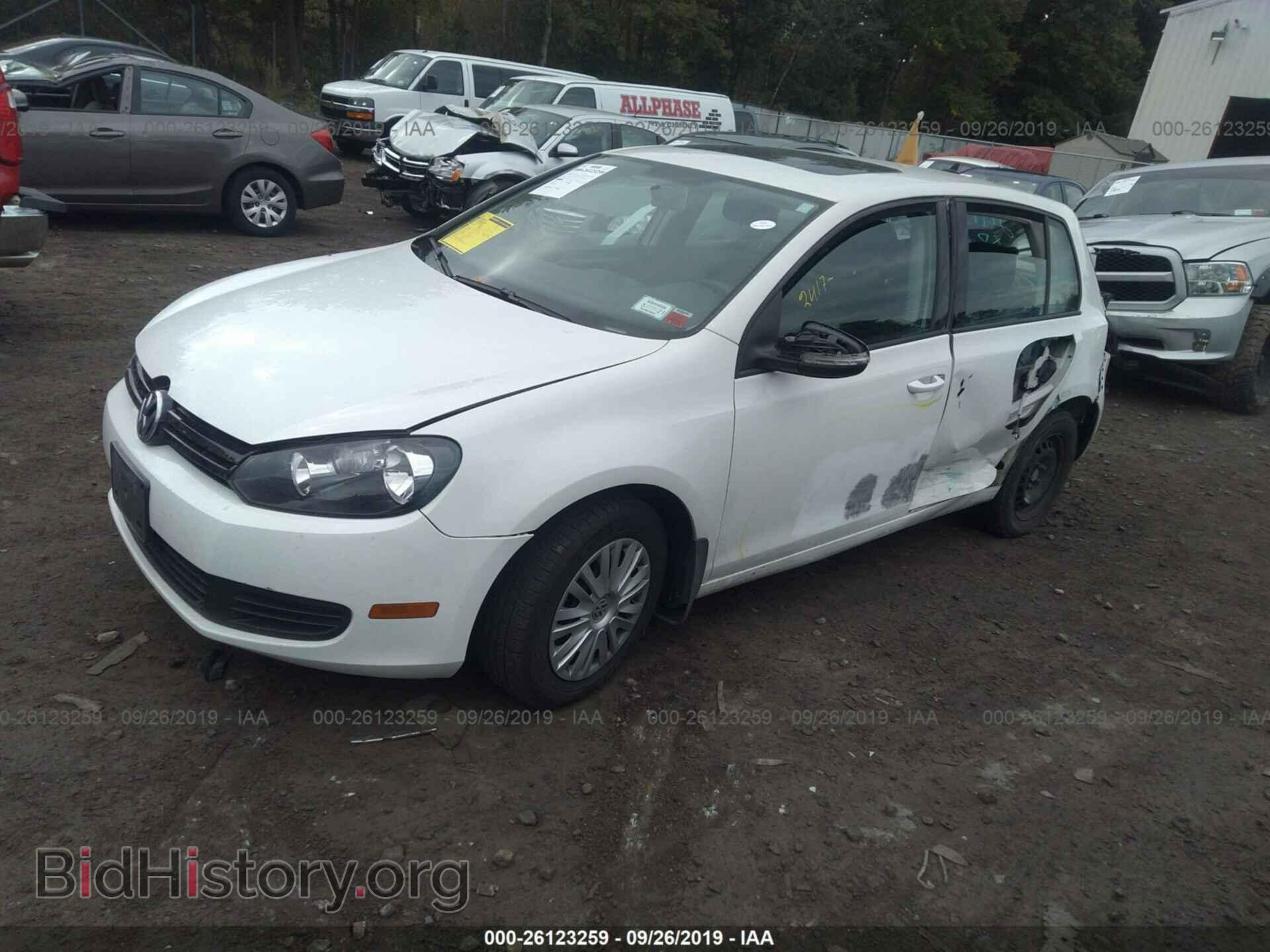 2012 VOLKSWAGEN GOLF - VIN: WVWDB7AJ1CW268259 - Фото 2