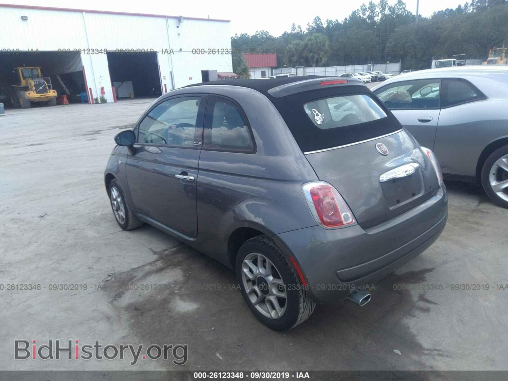 2013 FIAT 500 - VIN: 3C3CFFDR8DT660677 - Фото 3