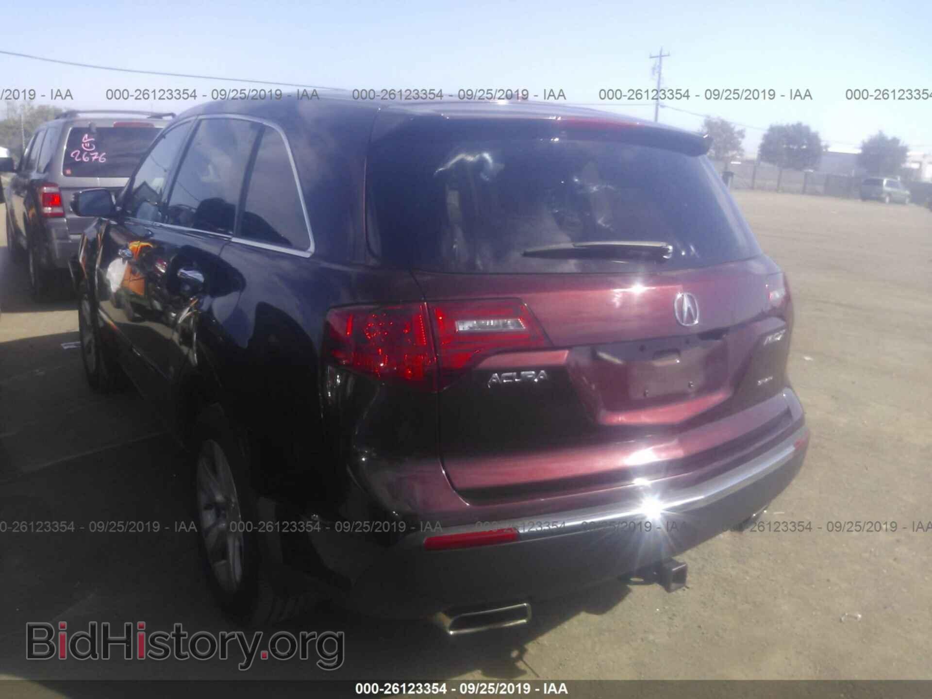 2011 ACURA MDX - VIN: 2HNYD2H65BH521803 - Фото 3