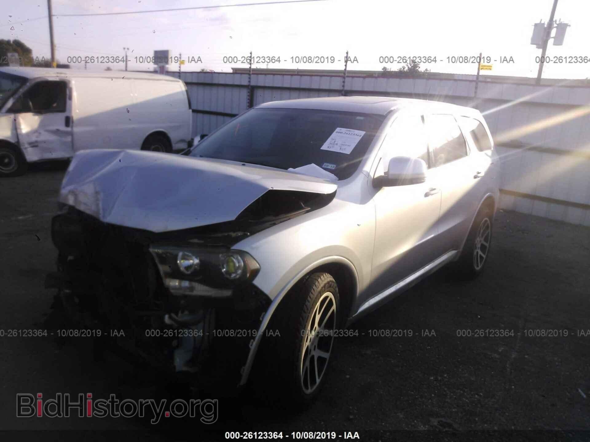 2012 DODGE DURANGO - VIN: 1C4SDHCT5CC204992 - Фото 2