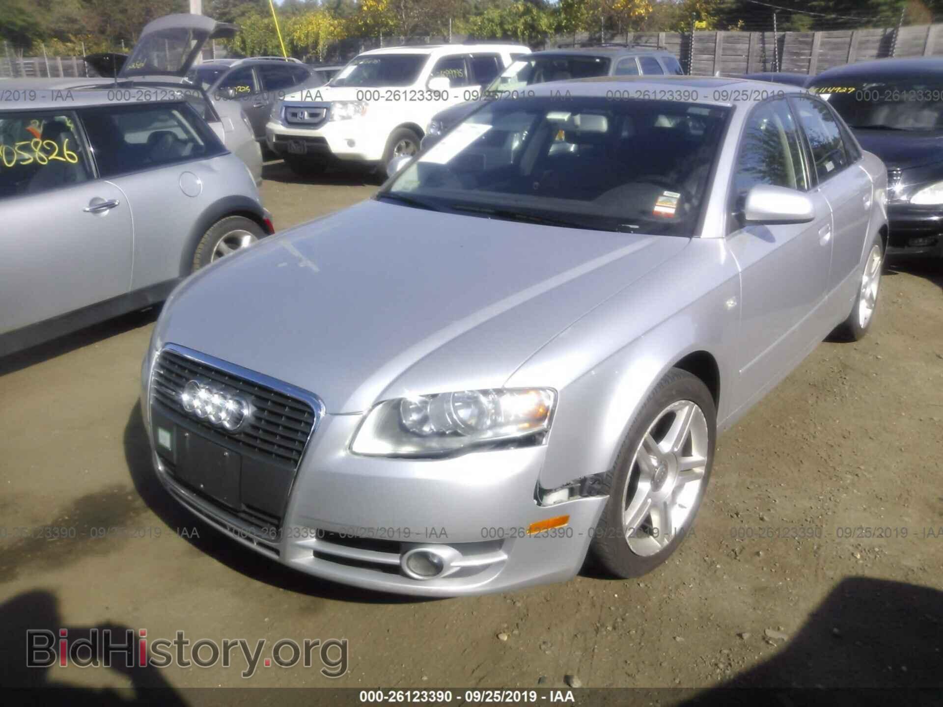 2007 AUDI A4 - VIN: WAUDF78E77A126690 - Фото 2