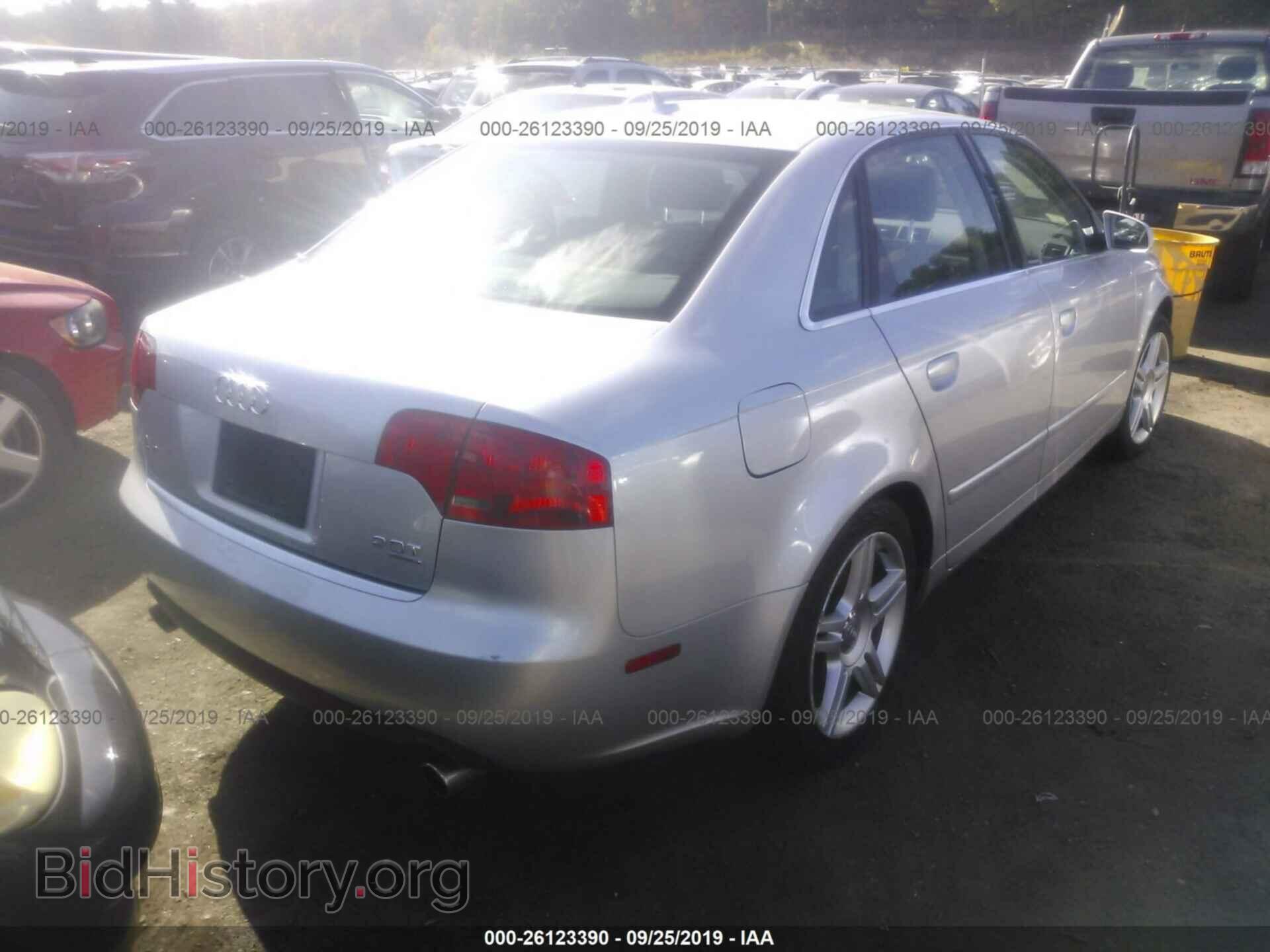 2007 AUDI A4 - VIN: WAUDF78E77A126690 - Фото 4