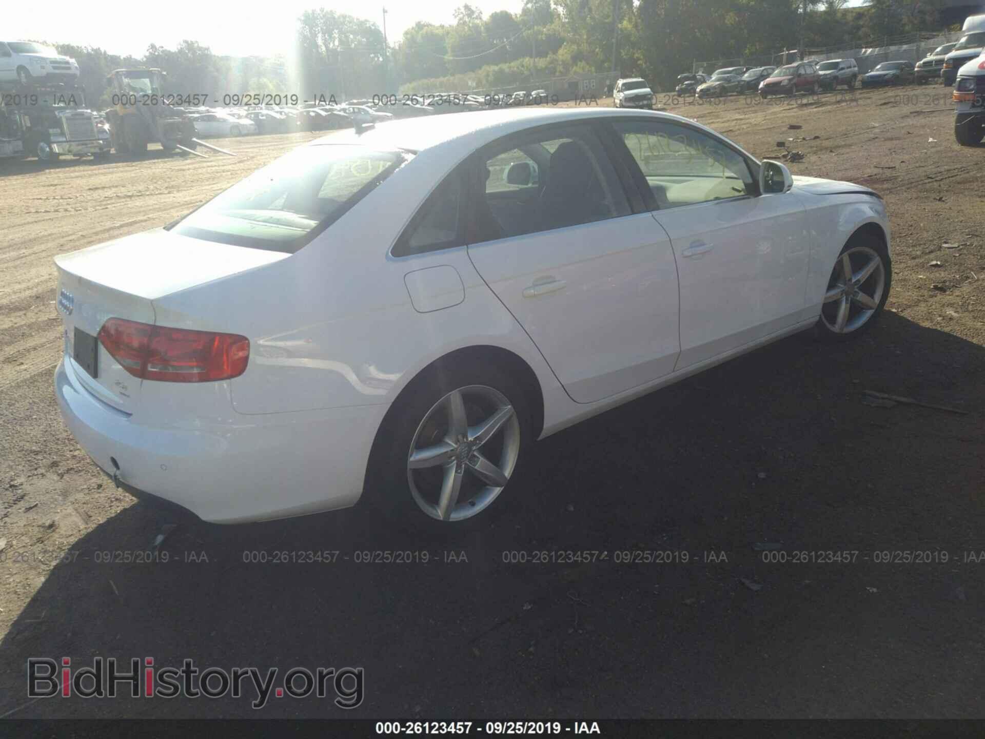 2009 AUDI A4 - VIN: WAUMF78K29N016812 - Фото 4