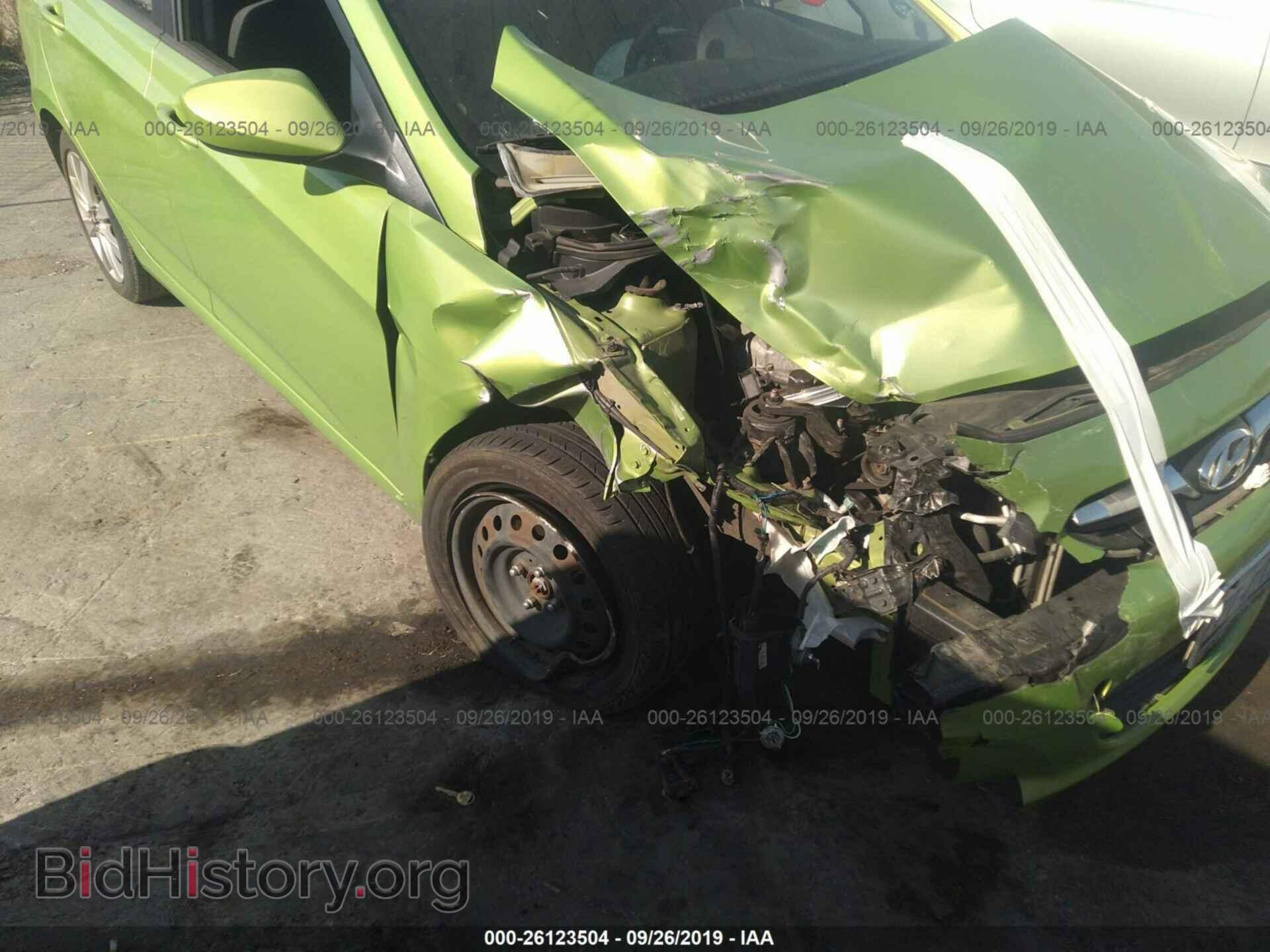 2012 HYUNDAI ACCENT - VIN: KMHCU5AEXCU040751 - Фото 6