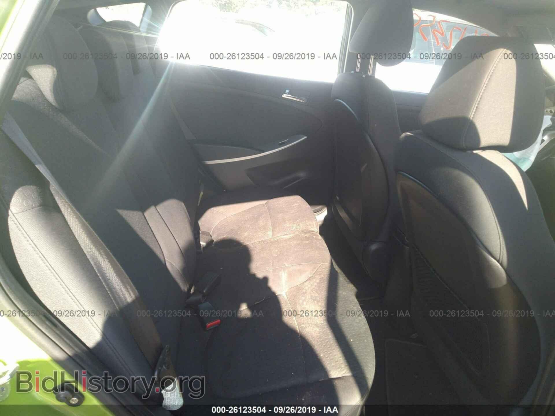 2012 HYUNDAI ACCENT - VIN: KMHCU5AEXCU040751 - Фото 8