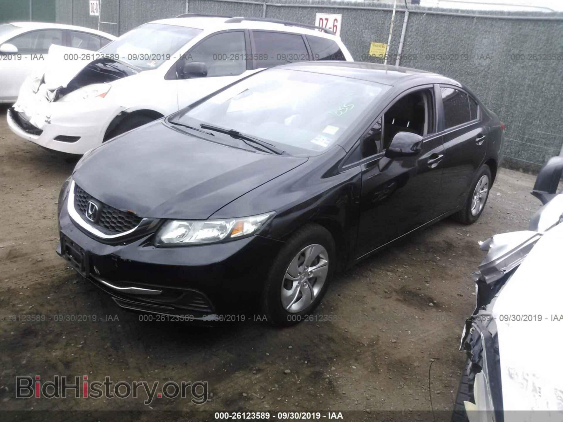 2013 HONDA CIVIC - VIN: 2HGFB2F51DH516521 - Фото 2