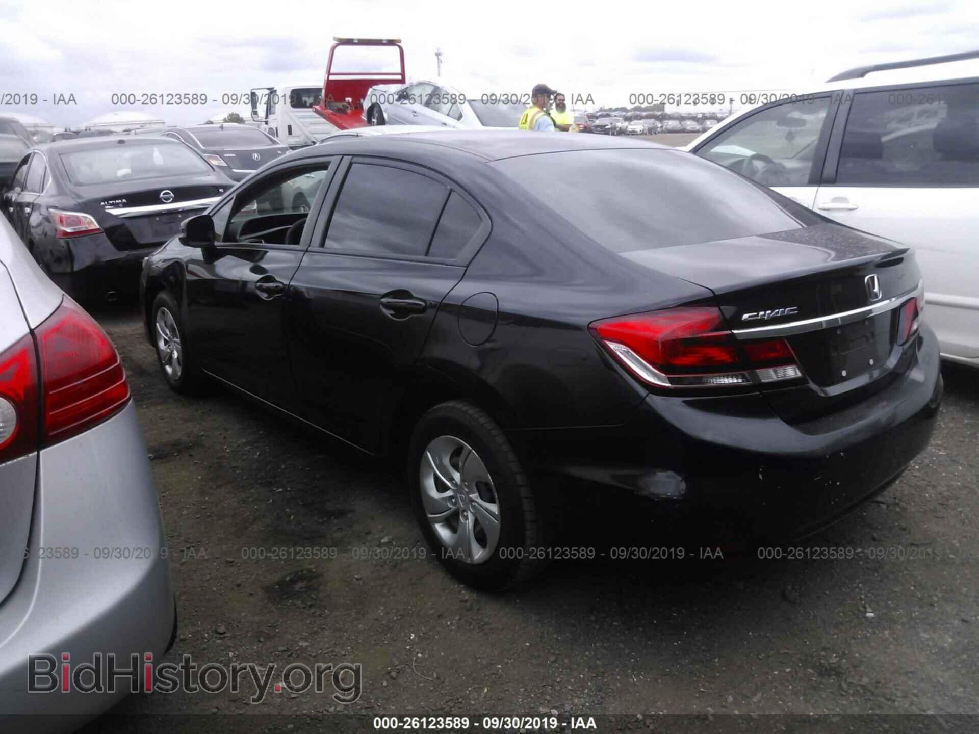 2013 HONDA CIVIC - VIN: 2HGFB2F51DH516521 - Фото 3