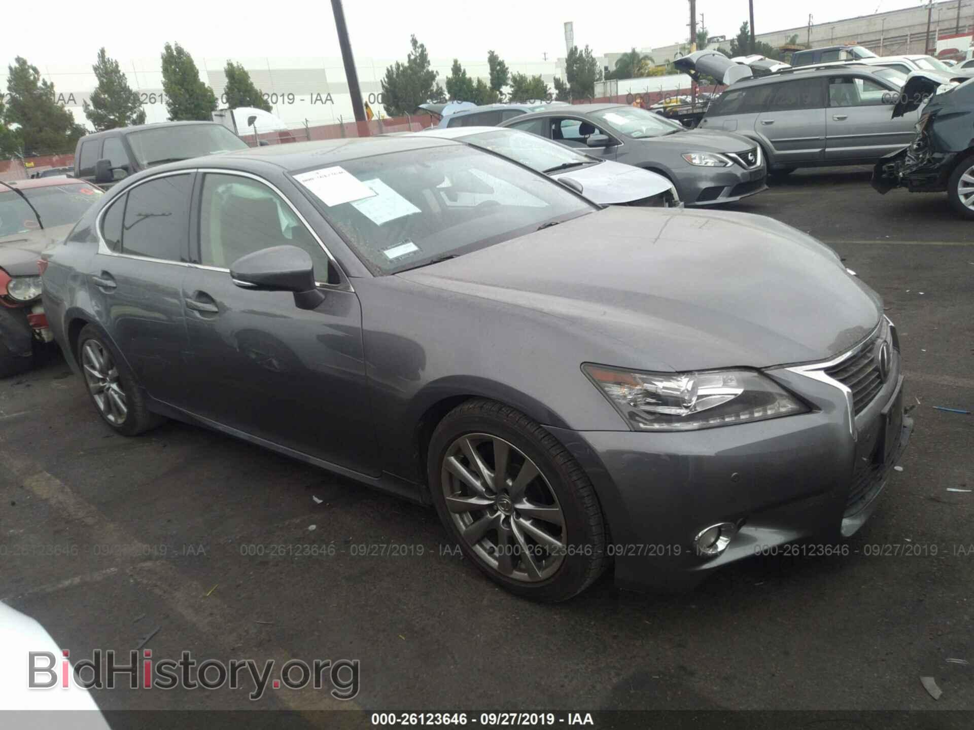 Photo JTHBE1BL3D5026123 - LEXUS GS 2013