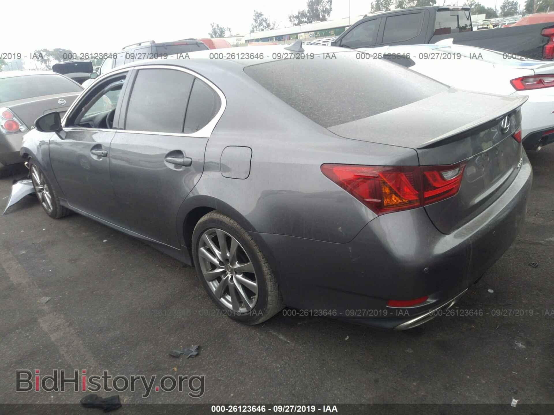 2013 LEXUS GS - VIN: JTHBE1BL3D5026123 - Фото 3