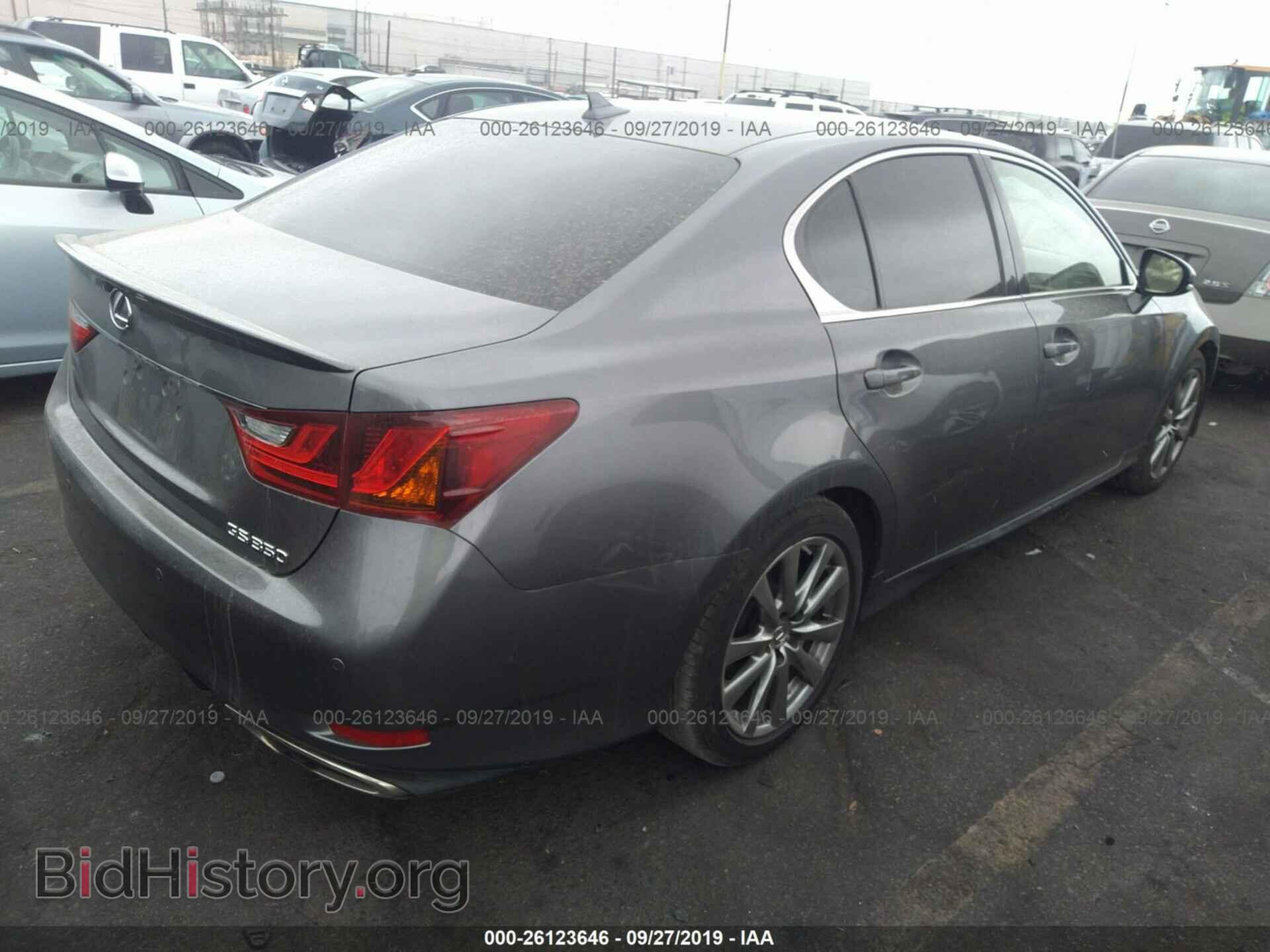 2013 LEXUS GS - VIN: JTHBE1BL3D5026123 - Фото 4