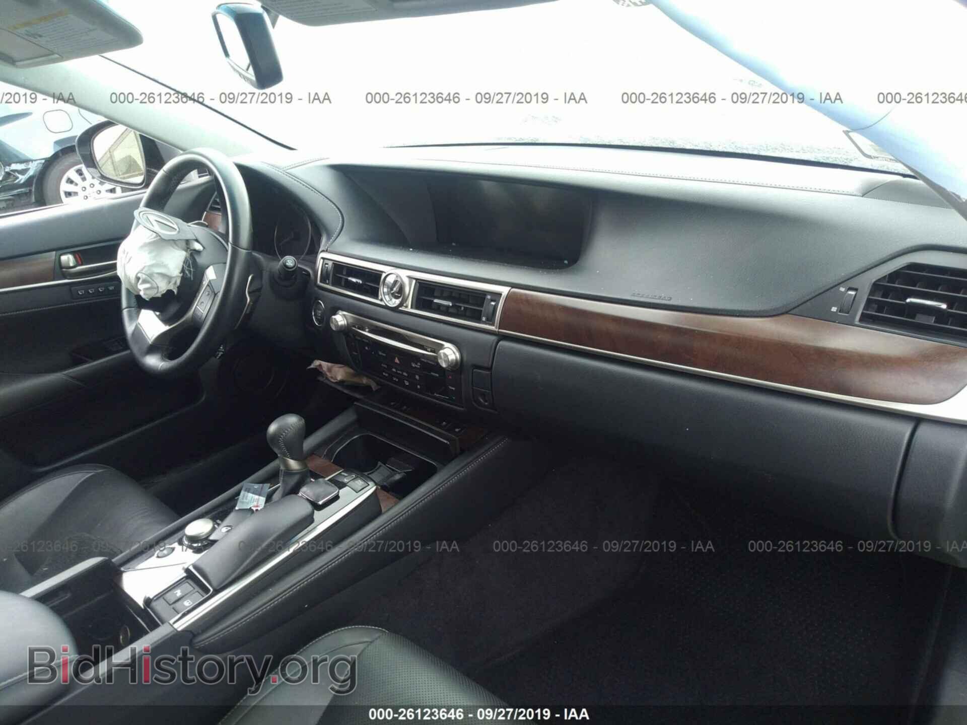 2013 LEXUS GS - VIN: JTHBE1BL3D5026123 - Фото 5