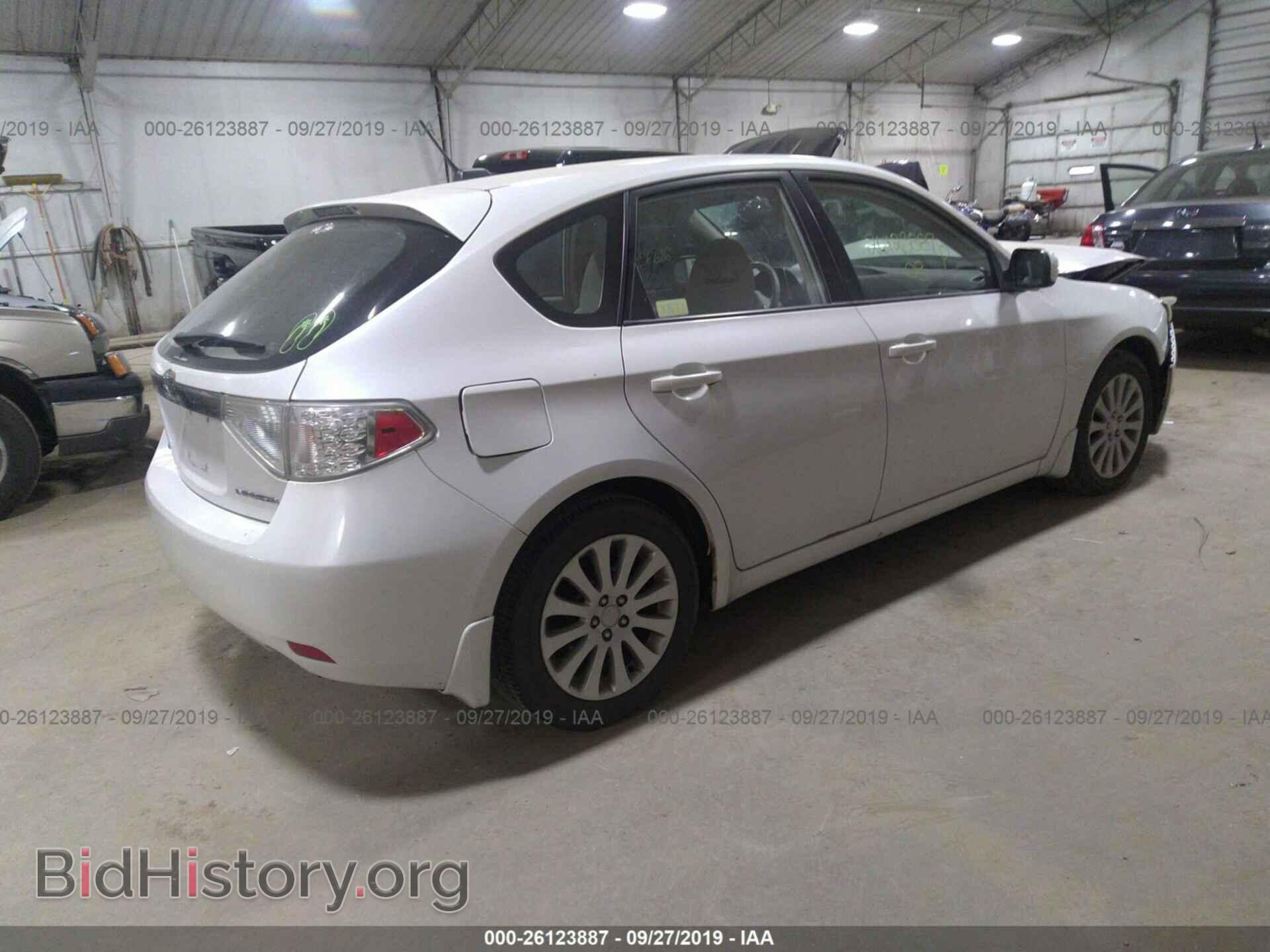 2008 SUBARU IMPREZA - VIN: JF1GH61668H807607 - Photo 4