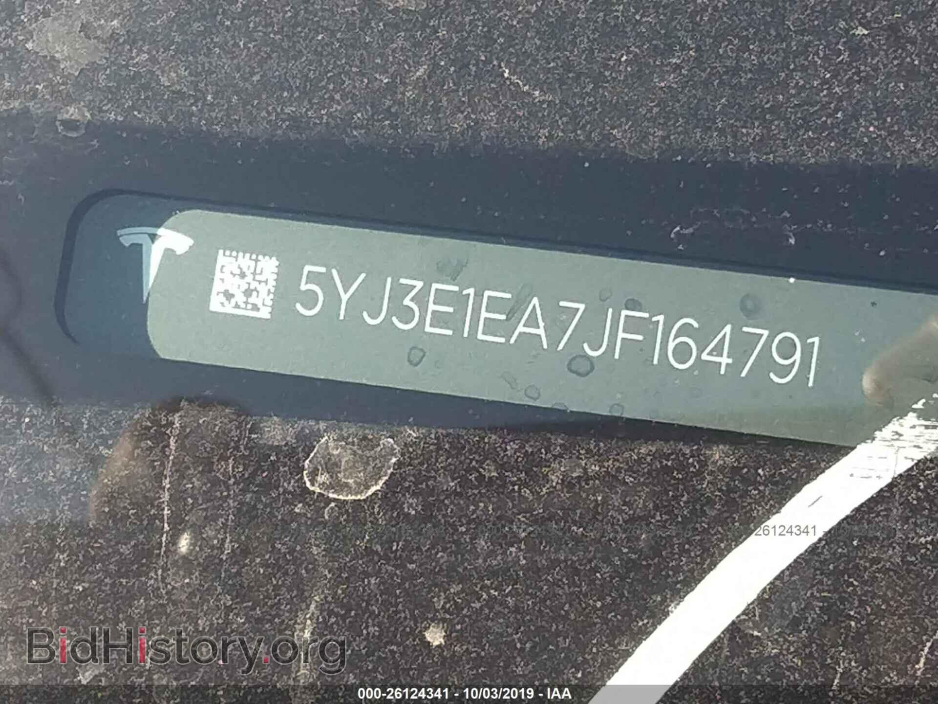 2018 TESLA MODEL 3 - VIN: 5YJ3E1EA7JF164791 - Photo 9
