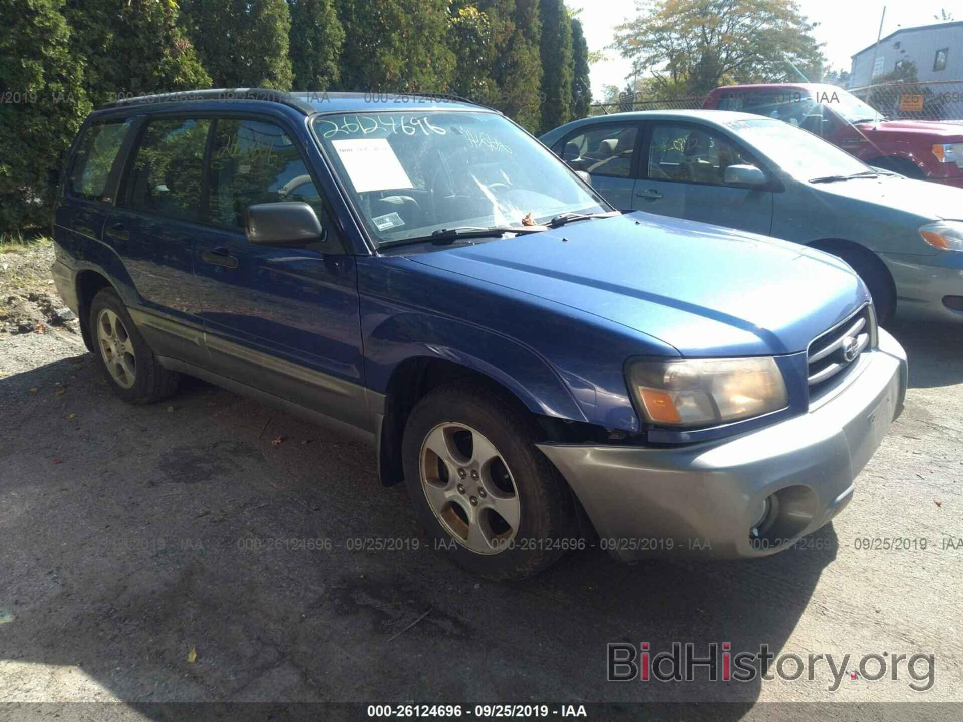 Photo JF1SG65613H730340 - SUBARU FORESTER 2003