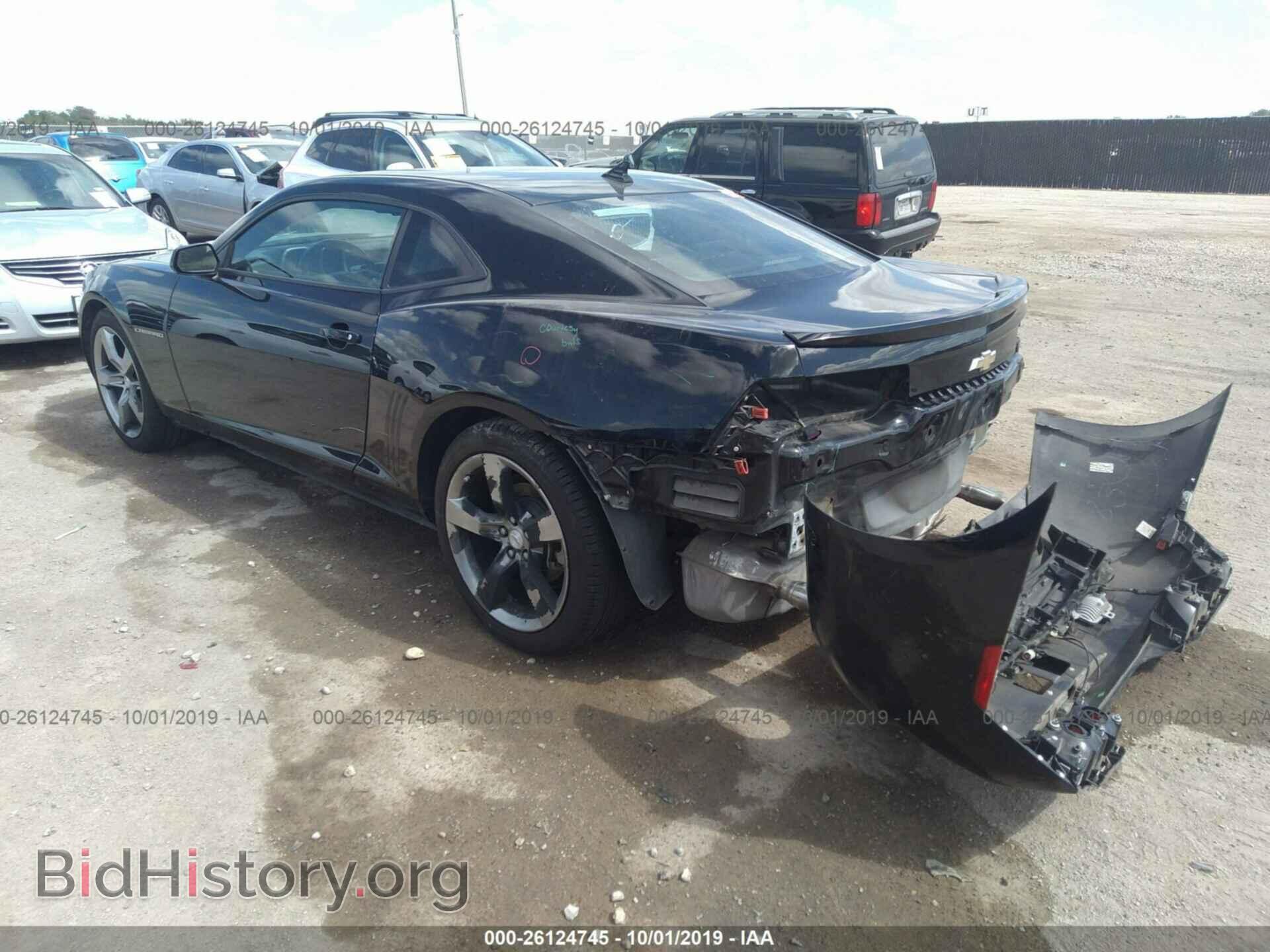 2012 CHEVROLET CAMARO - VIN: 2G1FC1E35C9121345 - Фото 3