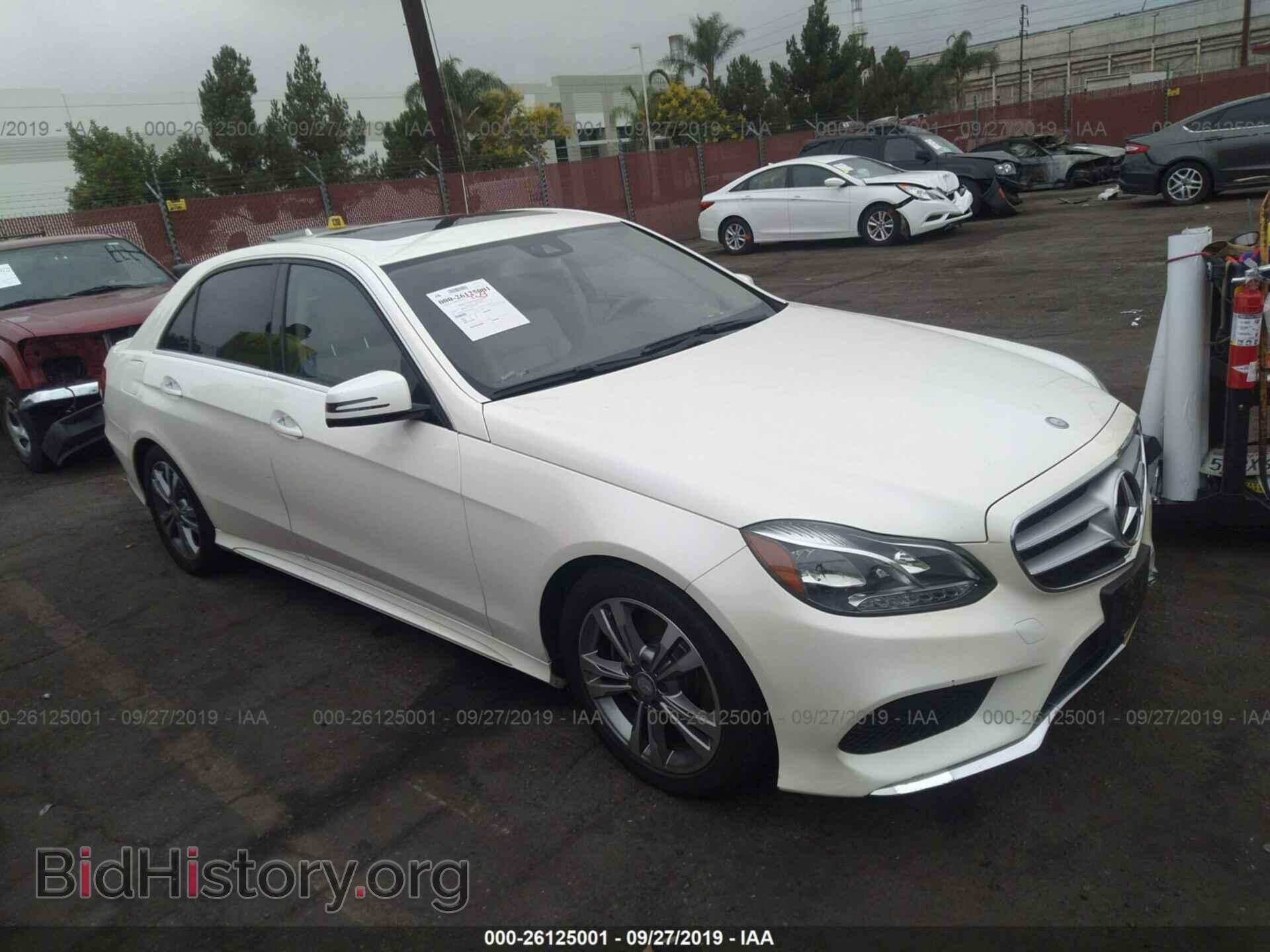 Photo WDDHF5KB3EB054729 - MERCEDES-BENZ E 2014