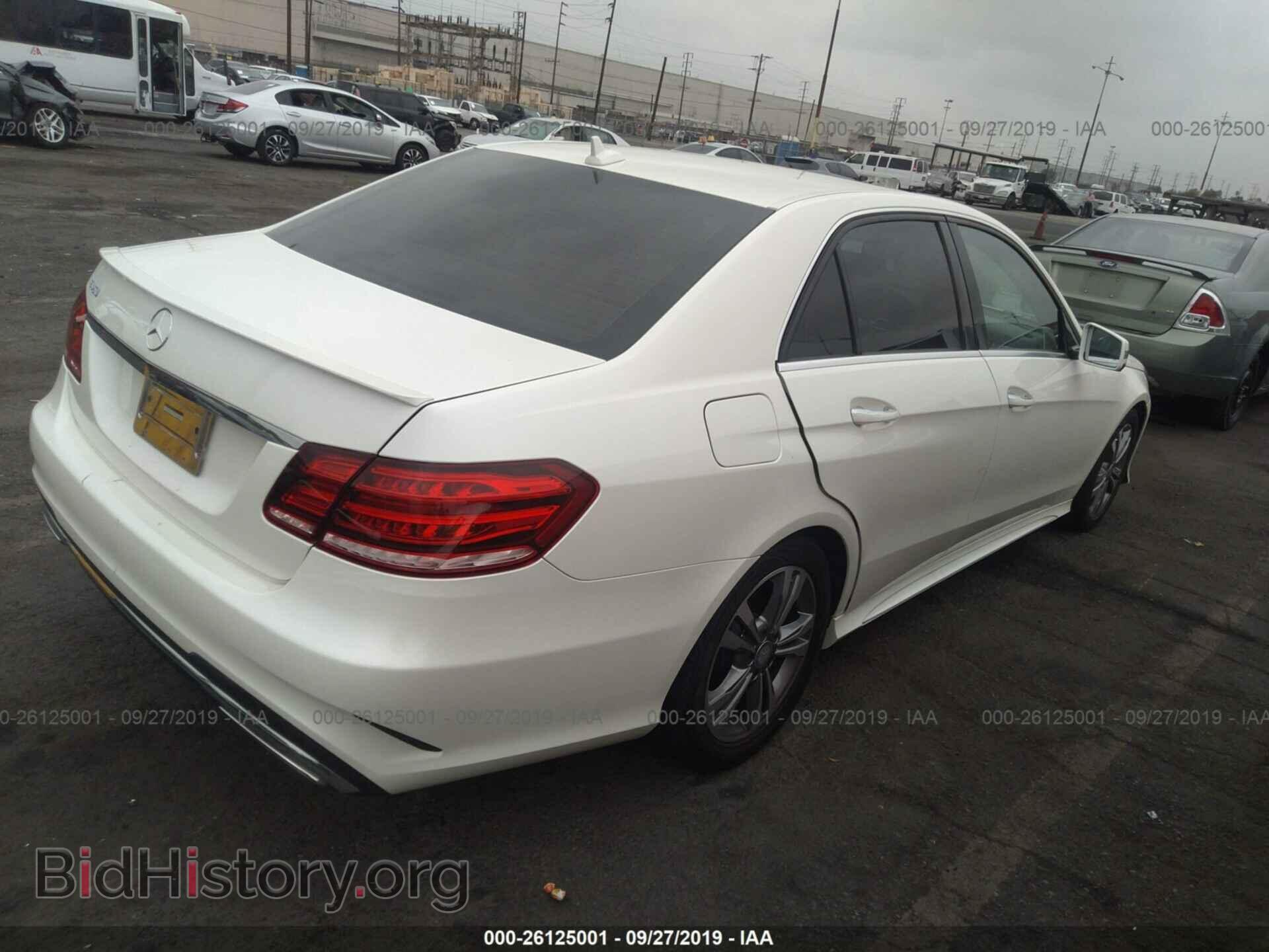 2014 MERCEDES-BENZ E - VIN: WDDHF5KB3EB054729 - Photo 4