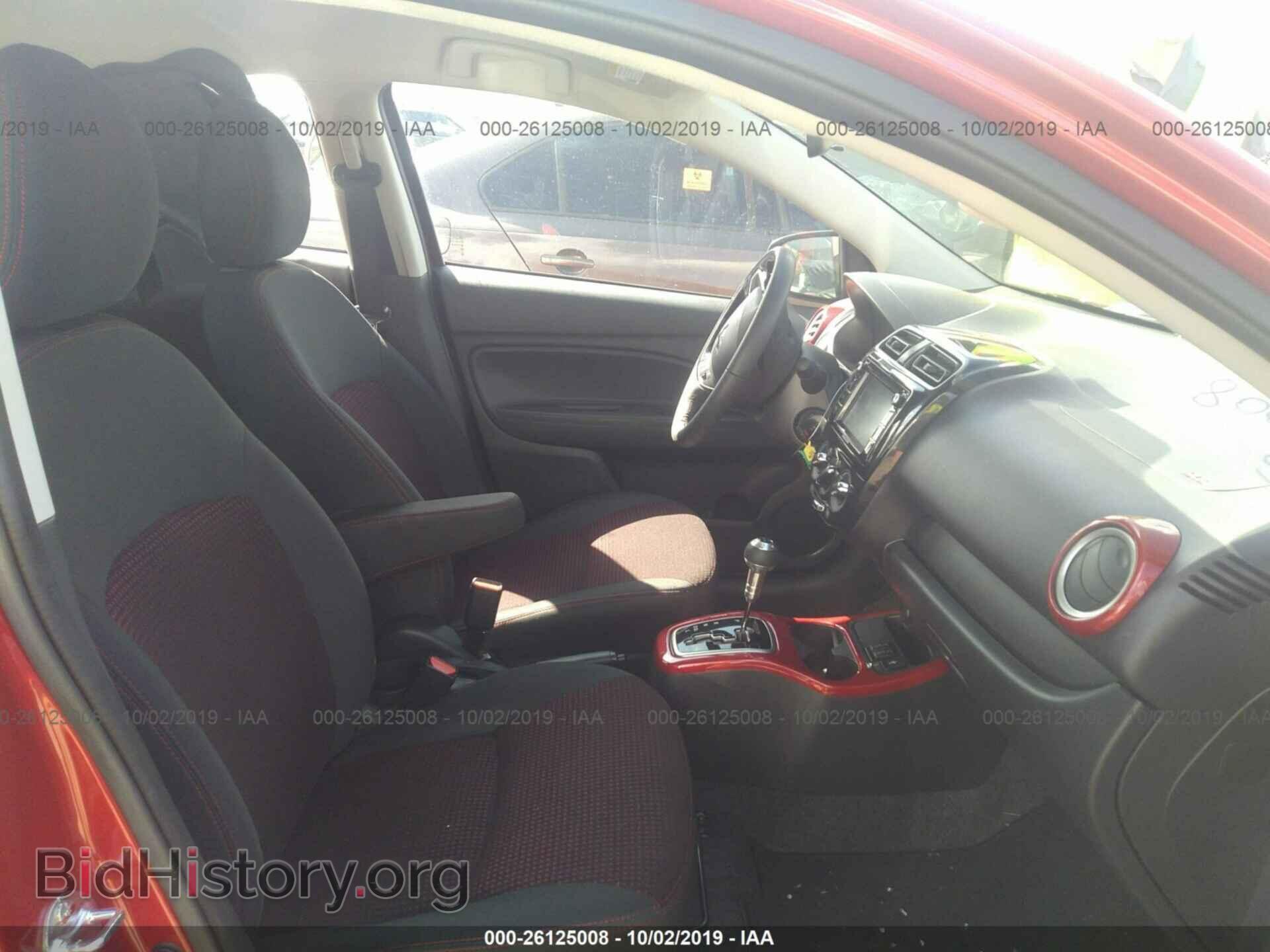 2019 MITSUBISHI MIRAGE - VIN: ML32A5HJXKH002393 - Фото 5