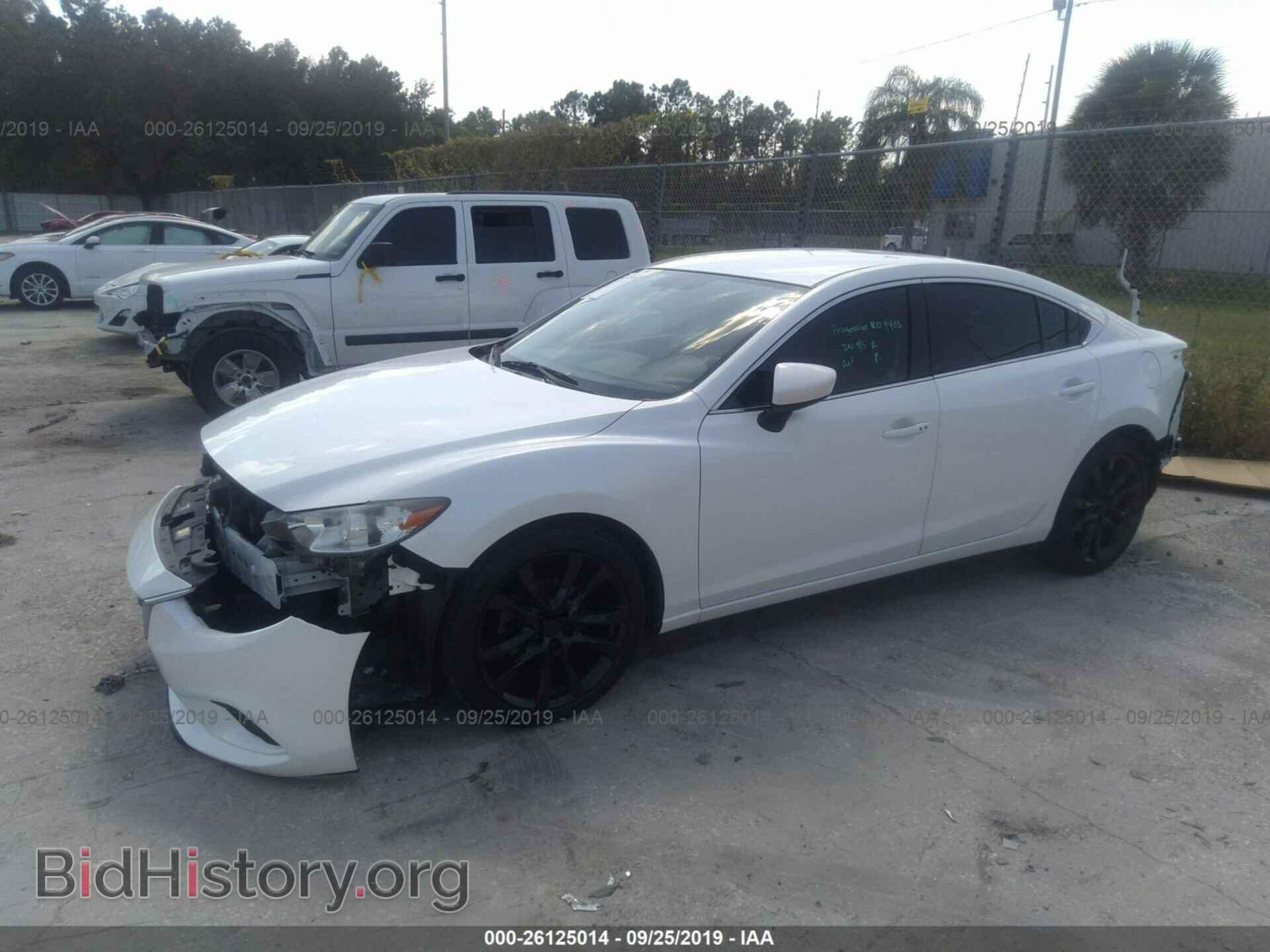 2015 MAZDA 6 - VIN: JM1GJ1V56F1219084 - Фото 2
