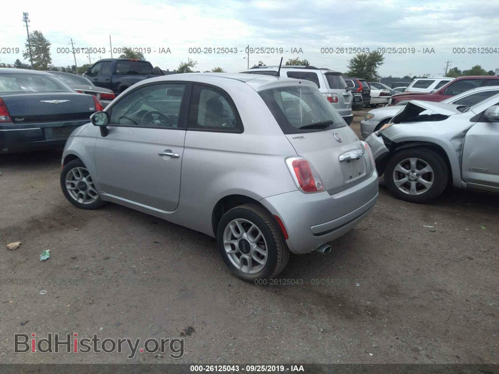 2012 FIAT 500 - VIN: 3C3CFFAR1CT277666 - Photo 3