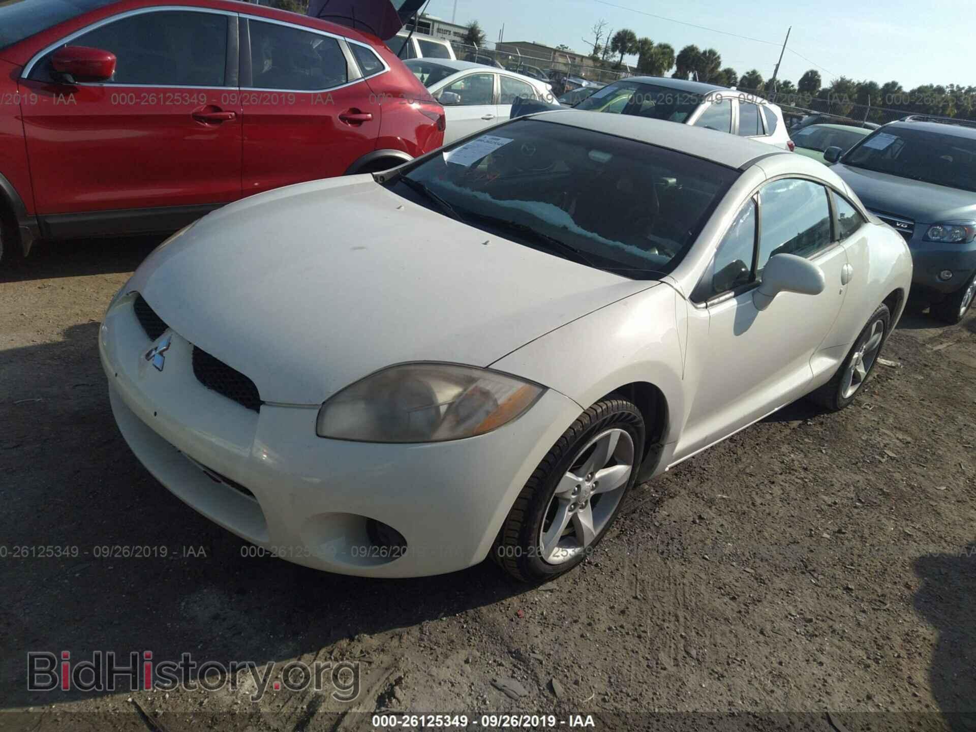 2006 MITSUBISHI ECLIPSE - VIN: 4A3AK24F96E023133 - Фото 2