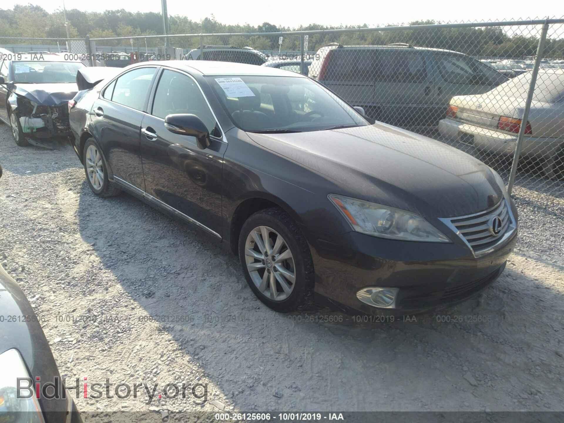 Photo JTHBK1EGXC2510071 - LEXUS ES 2012