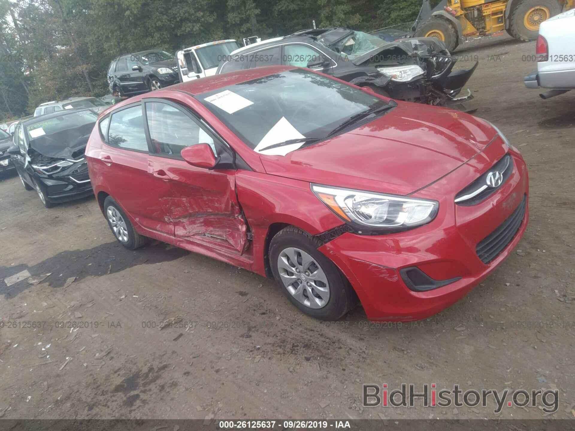 Photo KMHCT5AE7FU224293 - HYUNDAI ACCENT 2015